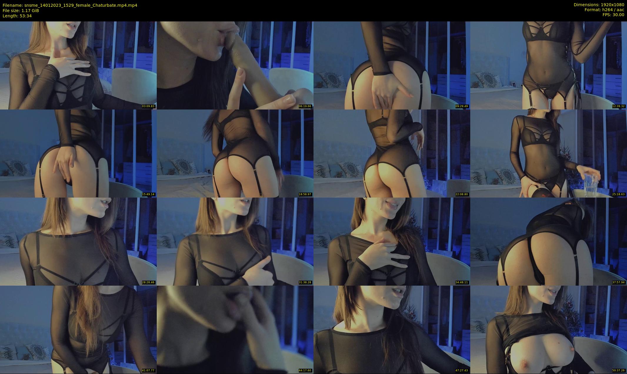 snsme — 54 minute Chaturbate female cam show recording, 1080p, Jan 14, 2023