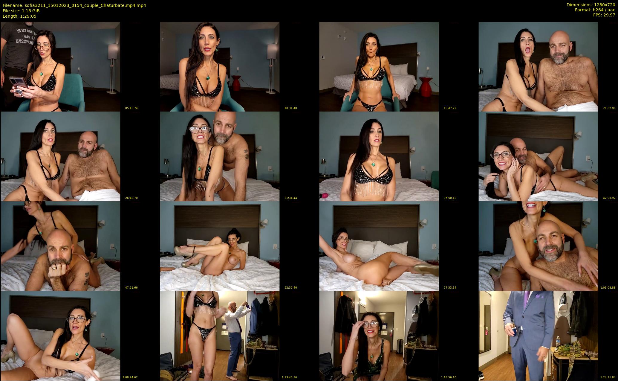 sofia3211 — 90 minute Chaturbate couple cam show recording, 720p, Jan 15, 2023