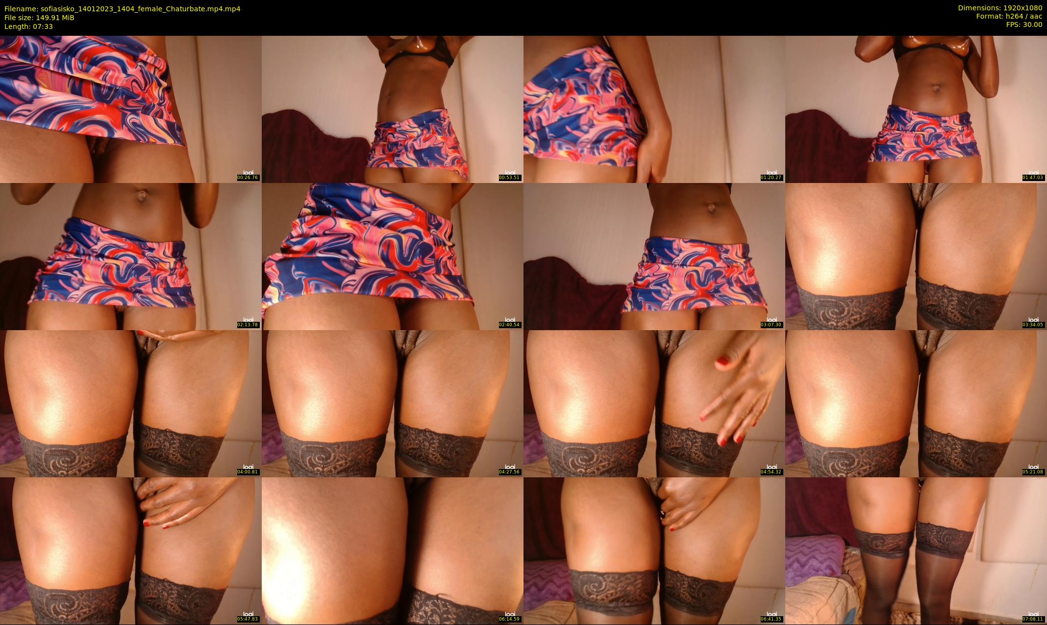sofiasisko — 8 minute Chaturbate female cam show recording, 1080p, Jan 14, 2023