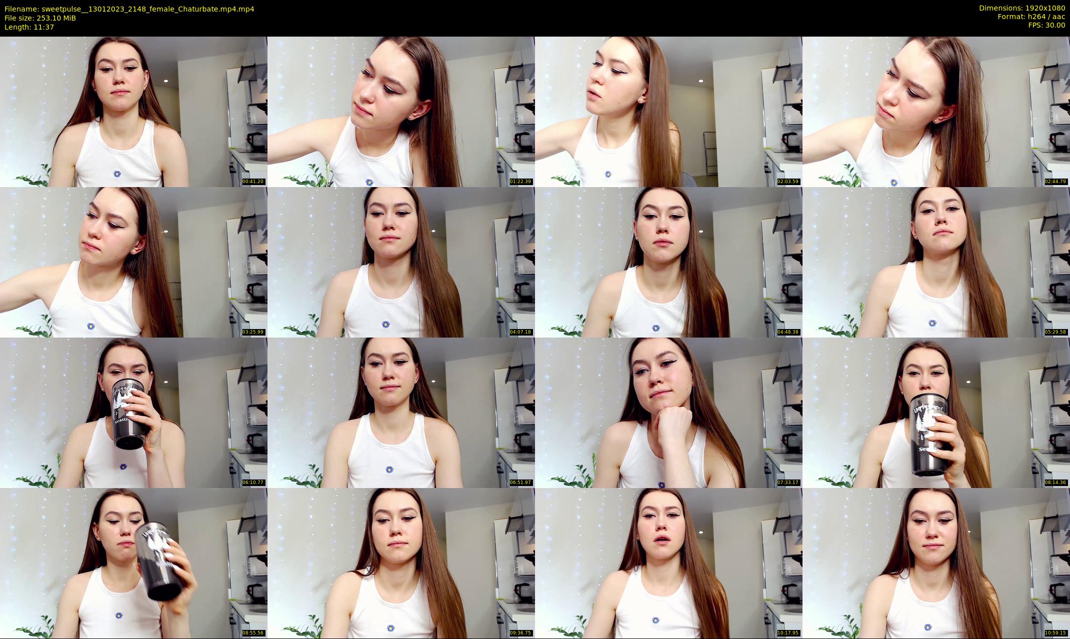 sweetpulse_ — 12 minute Chaturbate female cam show recording, 1080p, Jan 13, 2023