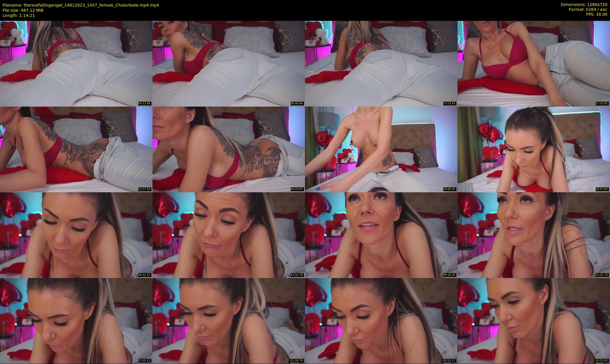 therealfallingangel — 75 minute Chaturbate female cam show recording, 720p, Jan 14, 2023