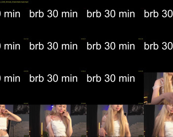 white_godness — 35 minute Chaturbate female cam show recording, 720p, Jan 14, 2023