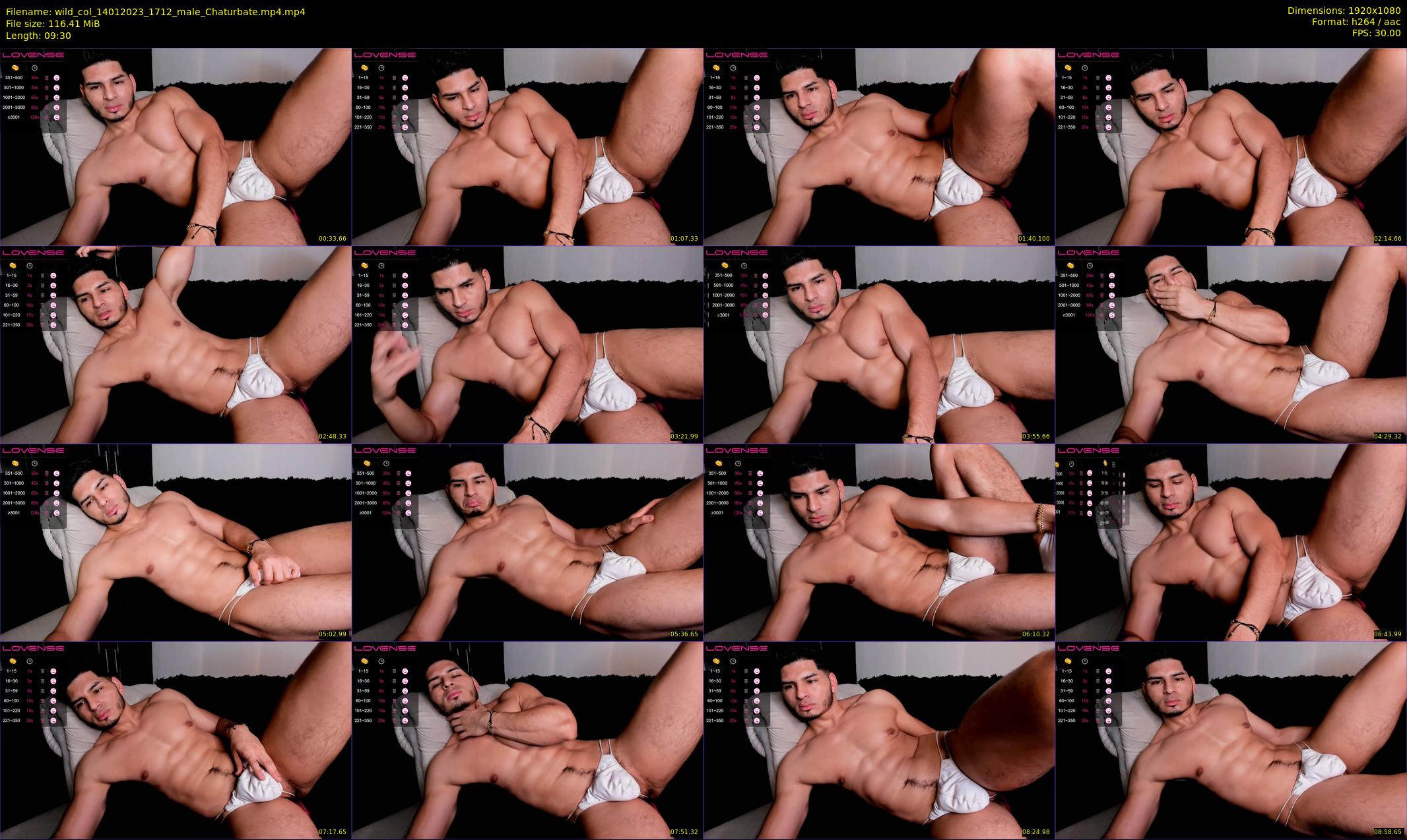 wild_col — 10 minute Chaturbate male cam show recording, 1080p, Jan 14, 2023