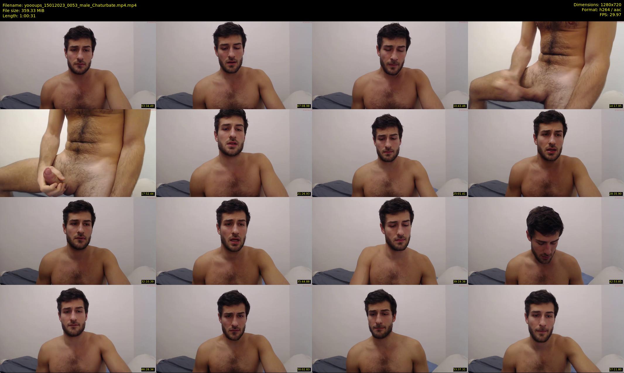 yoooups — 61 minute Chaturbate male cam show recording, 720p, Jan 15, 2023