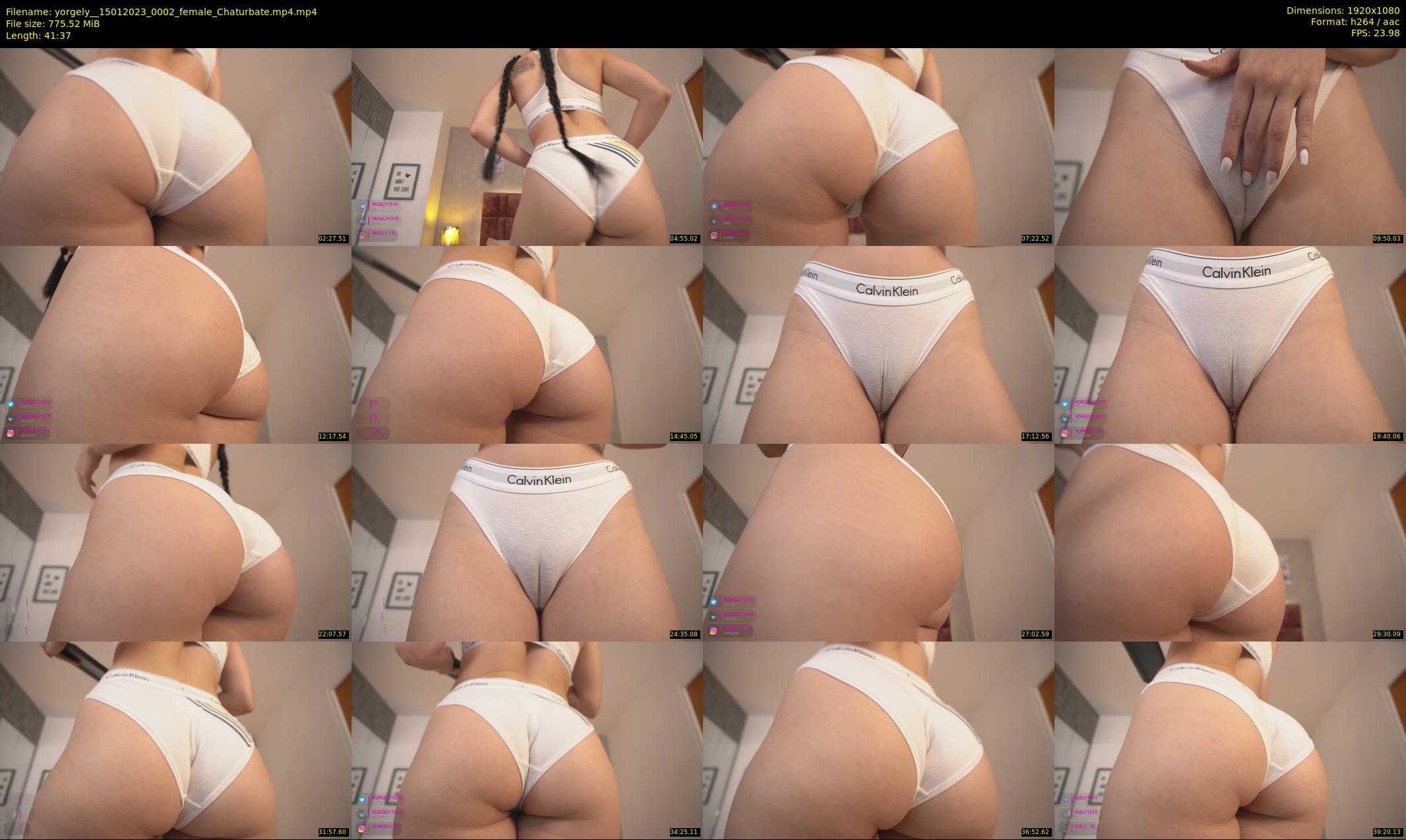 yorgely_ — 42 minute Chaturbate female cam show recording, 1080p, Jan 15, 2023