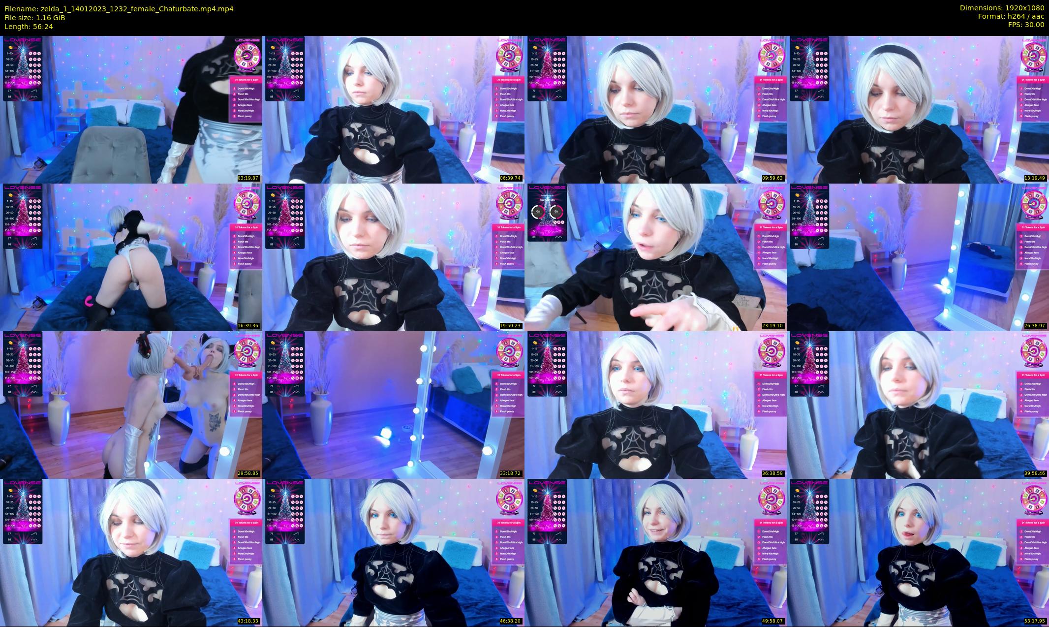 zelda_1 — 57 minute Chaturbate female cam show recording, 1080p, Jan 14, 2023