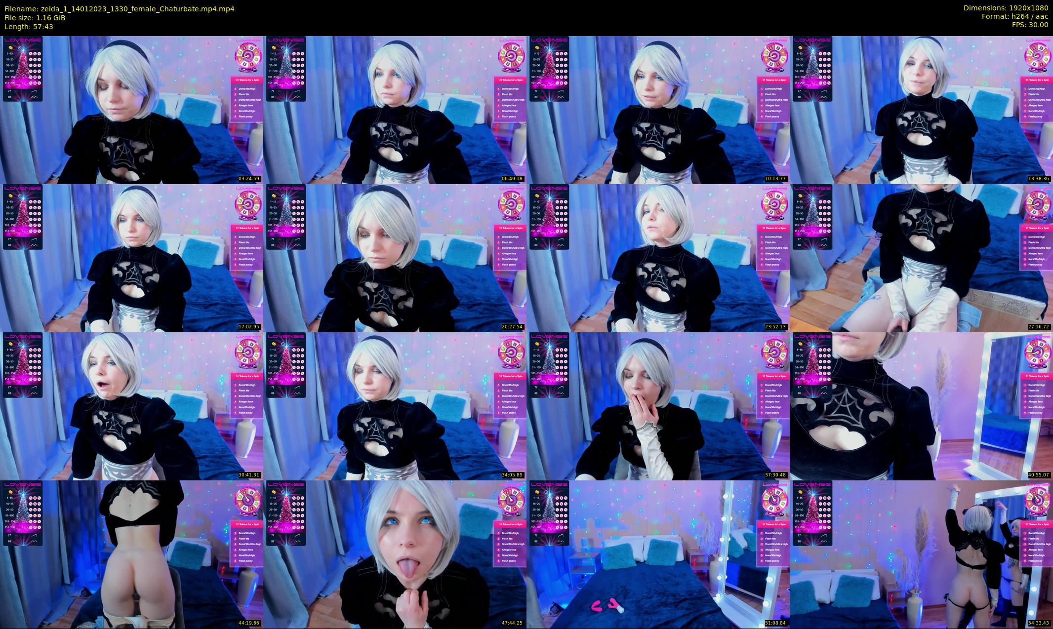 zelda_1 — 58 minute Chaturbate female cam show recording, 1080p, Jan 14, 2023