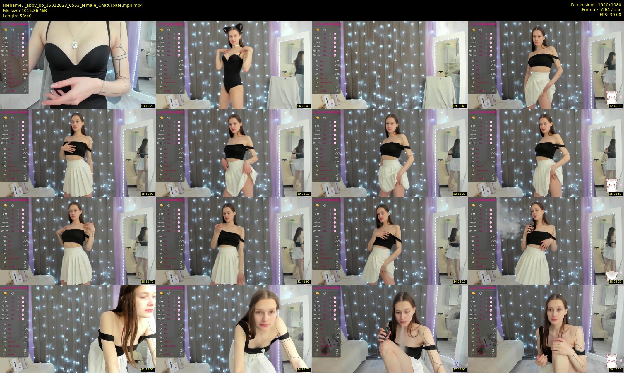_abby_bb — 54 minute Chaturbate female cam show recording, 1080p, Jan 15, 2023