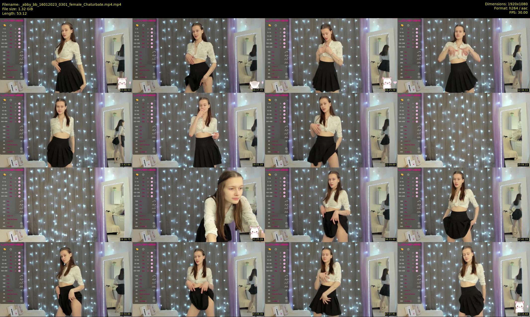 _abby_bb — 54 minute Chaturbate female cam show recording, 1080p, Jan 16, 2023