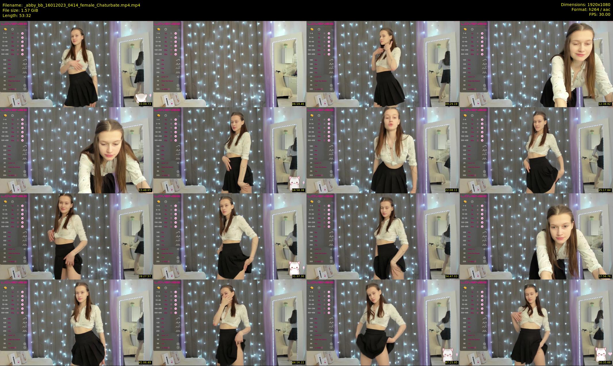 _abby_bb — 54 minute Chaturbate female cam show recording, 1080p, Jan 16, 2023