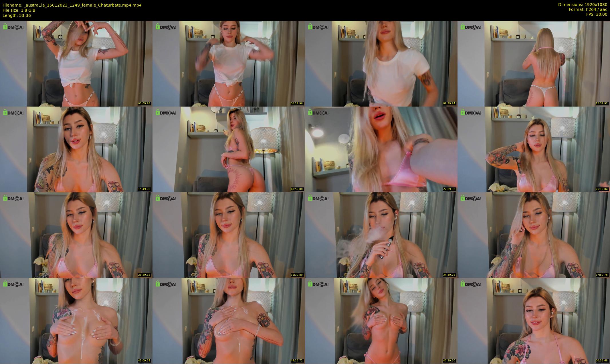 _austra1ia — 54 minute Chaturbate female cam show recording, 1080p, Jan 15, 2023