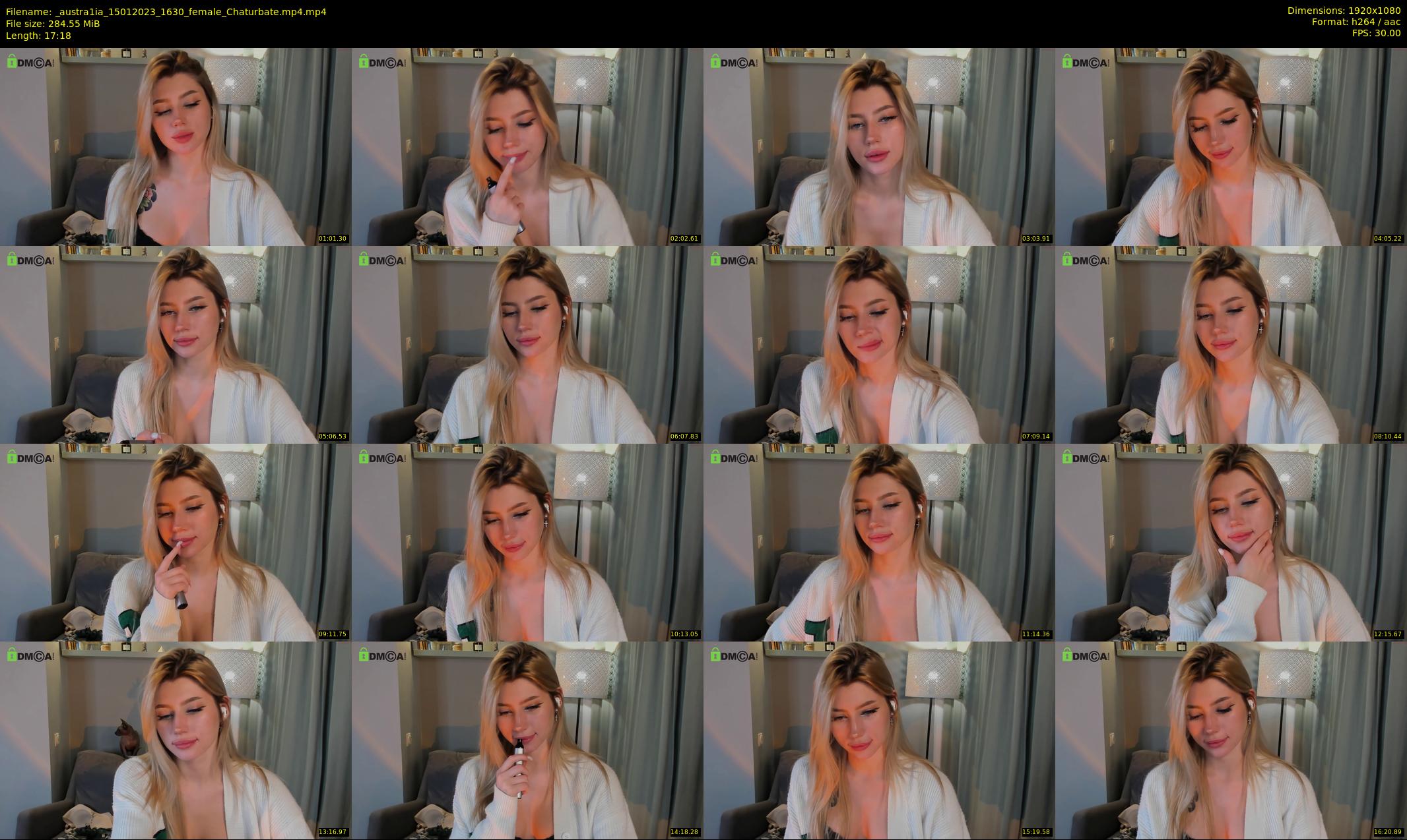 _austra1ia — 18 minute Chaturbate female cam show recording, 1080p, Jan 15, 2023
