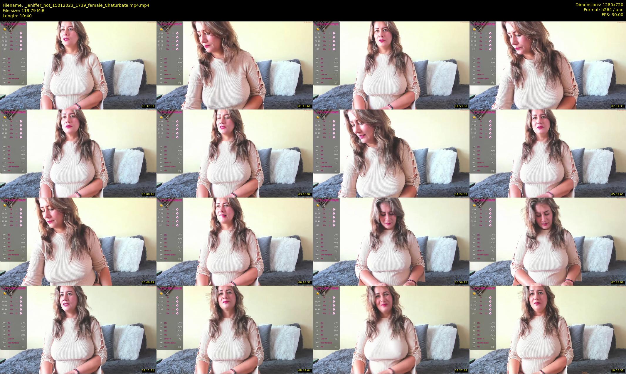 _jeniffer_hot — 11 minute Chaturbate female cam show recording, 720p, Jan 15, 2023