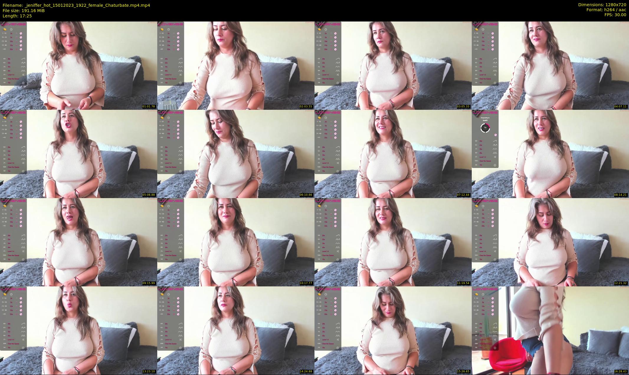 _jeniffer_hot — 18 minute Chaturbate female cam show recording, 720p, Jan 15, 2023