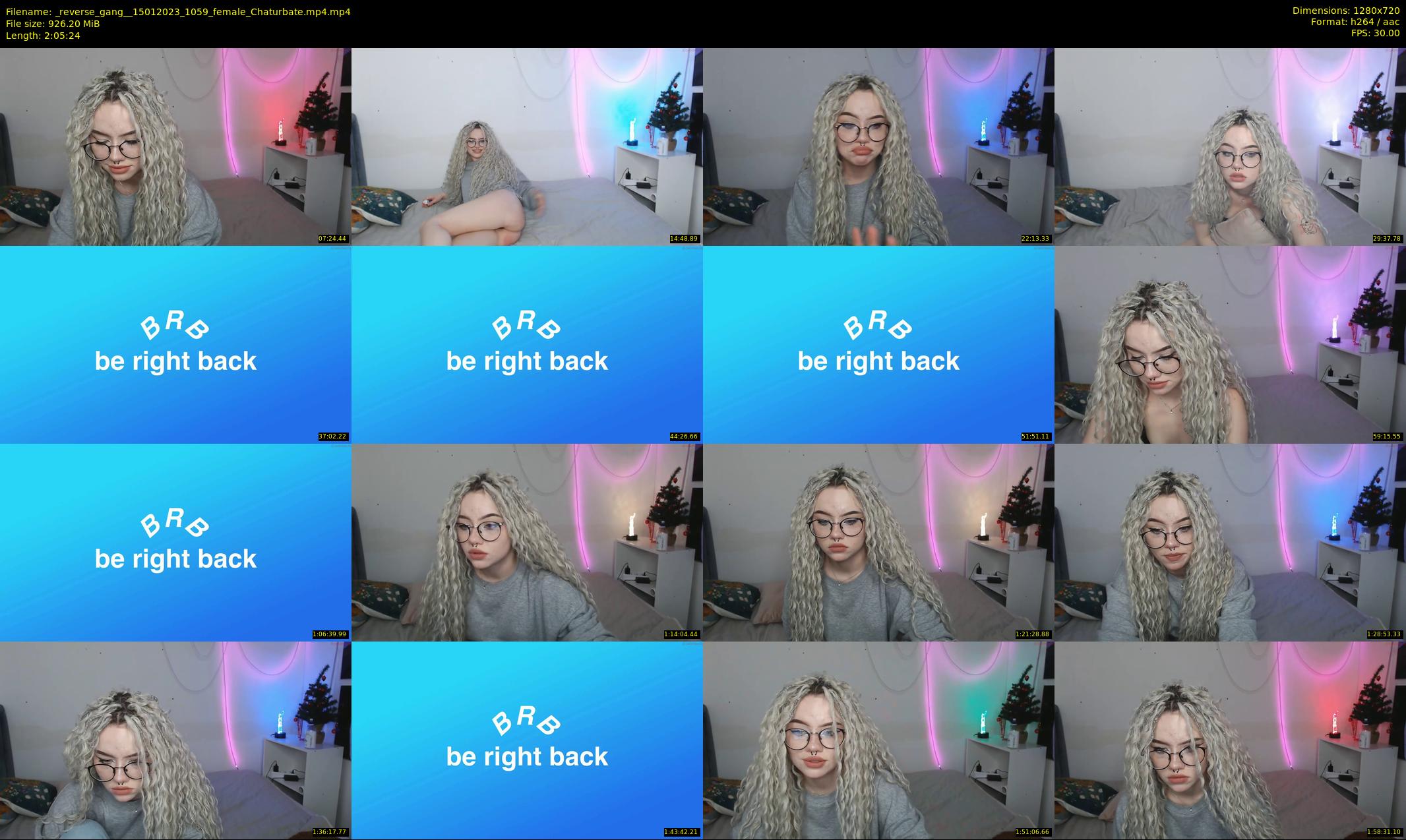 _reverse_gang_ — 126 minute Chaturbate couple cam show recording, 720p, Jan 15, 2023