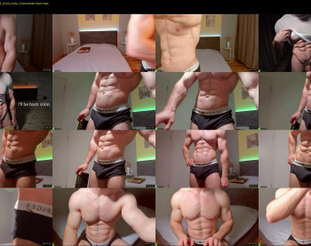 adam_muscle_ — 53 minute Chaturbate male cam show recording, 1080p, Jan 15, 2023