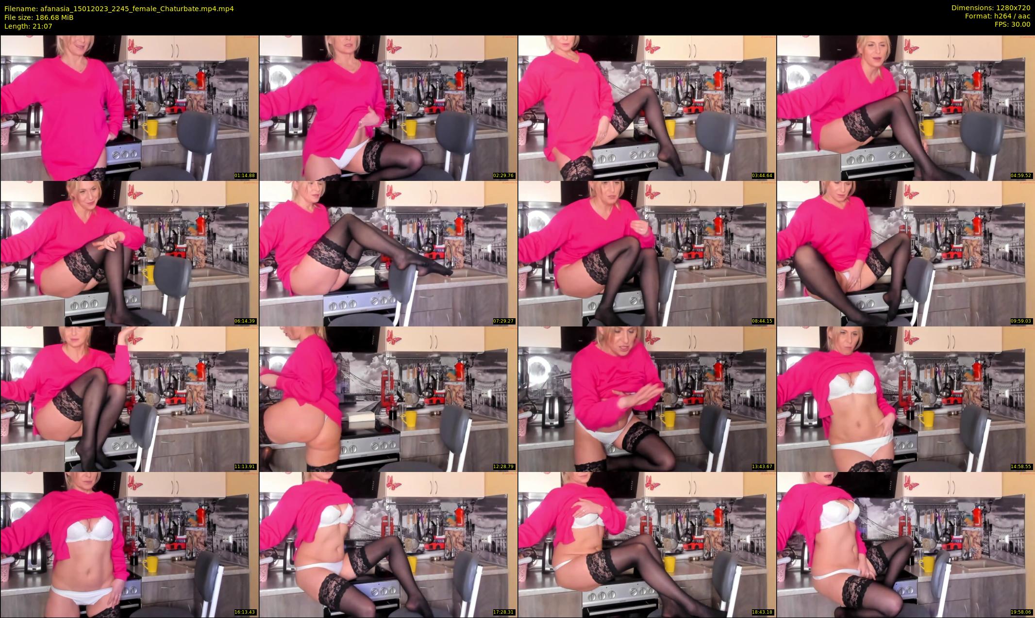 afanasia — 22 minute Chaturbate female cam show recording, 720p, Jan 15, 2023