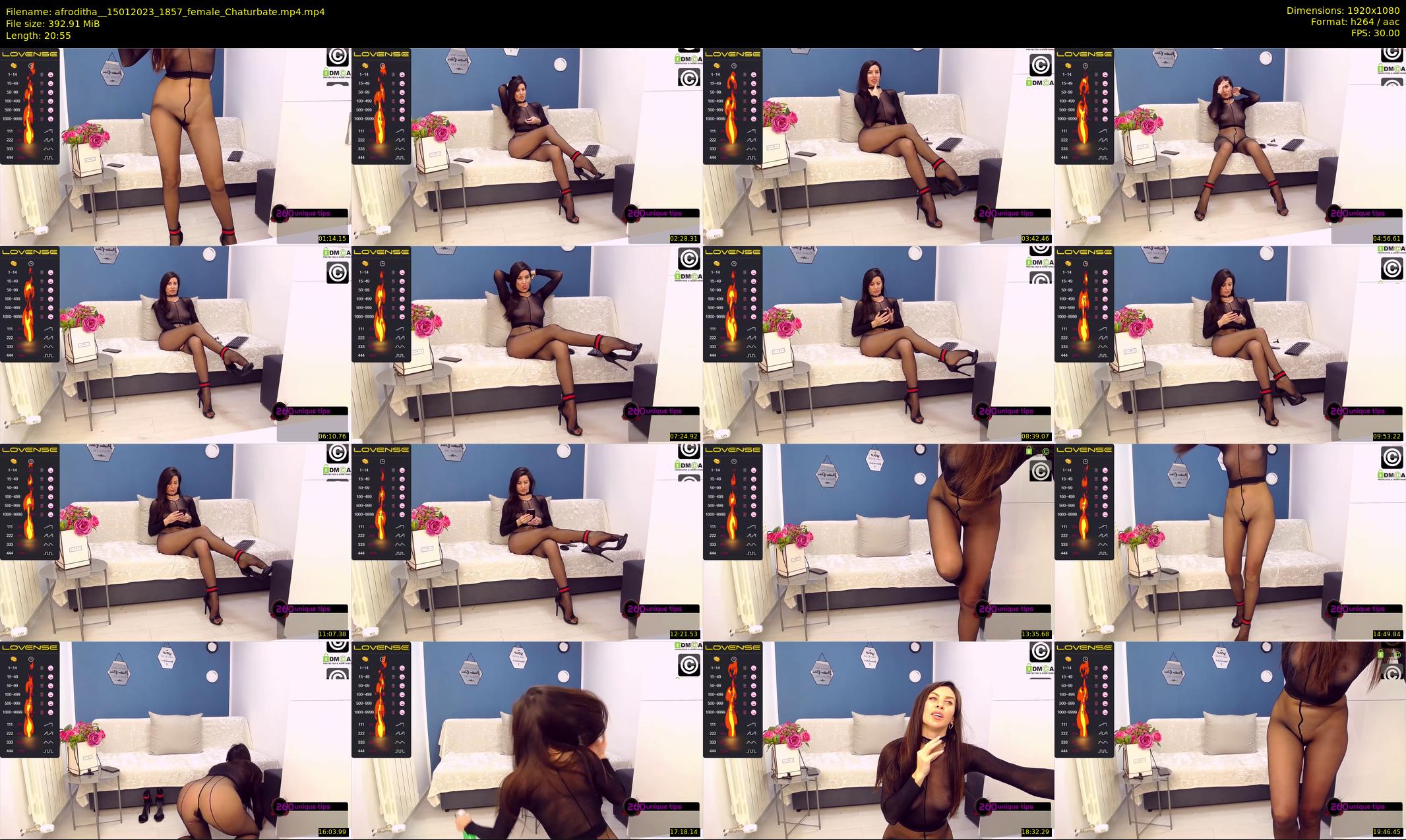 afroditha_ — 21 minute Chaturbate female cam show recording, 1080p, Jan 15, 2023