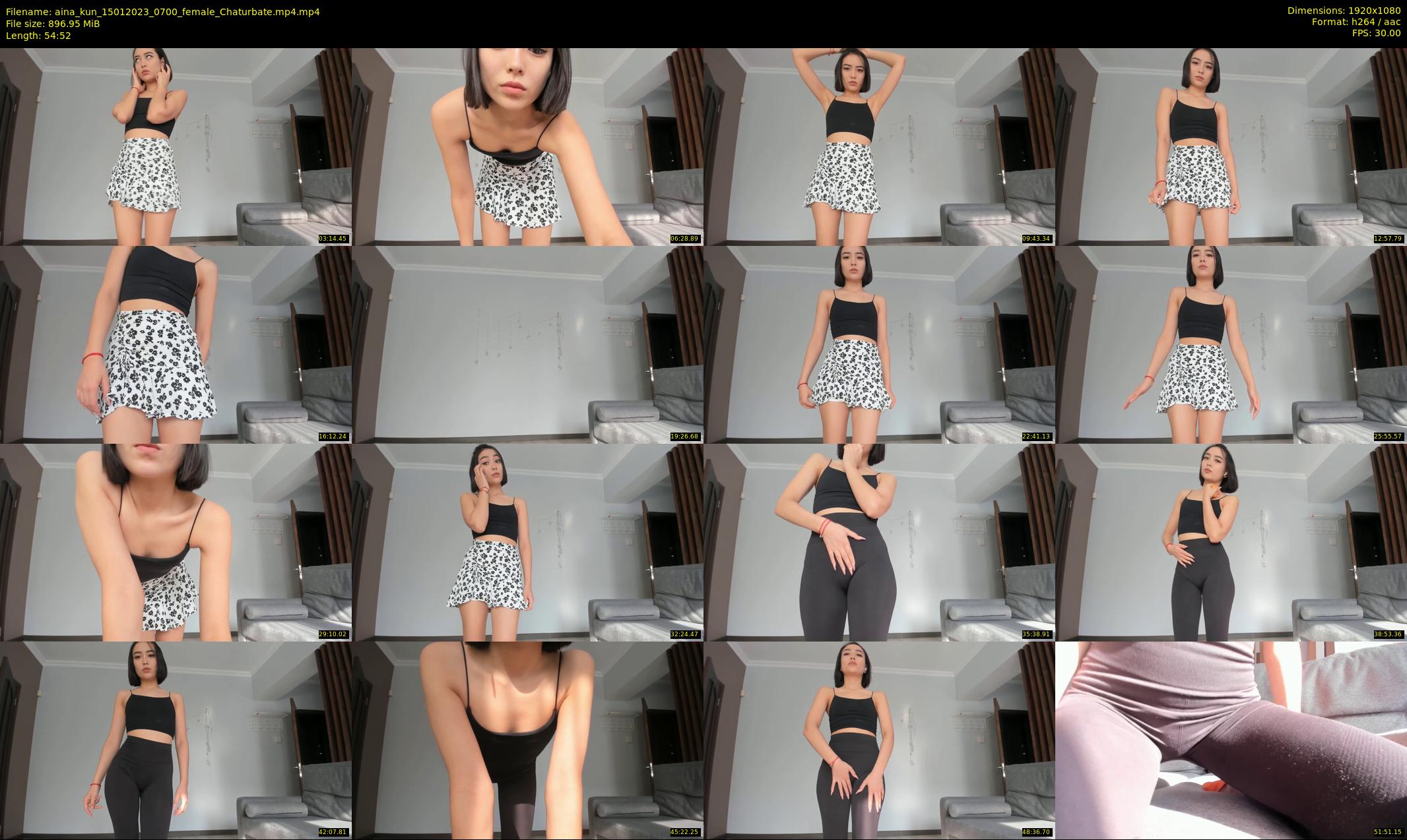aina_kun — 55 minute Chaturbate female cam show recording, 1080p, Jan 15, 2023