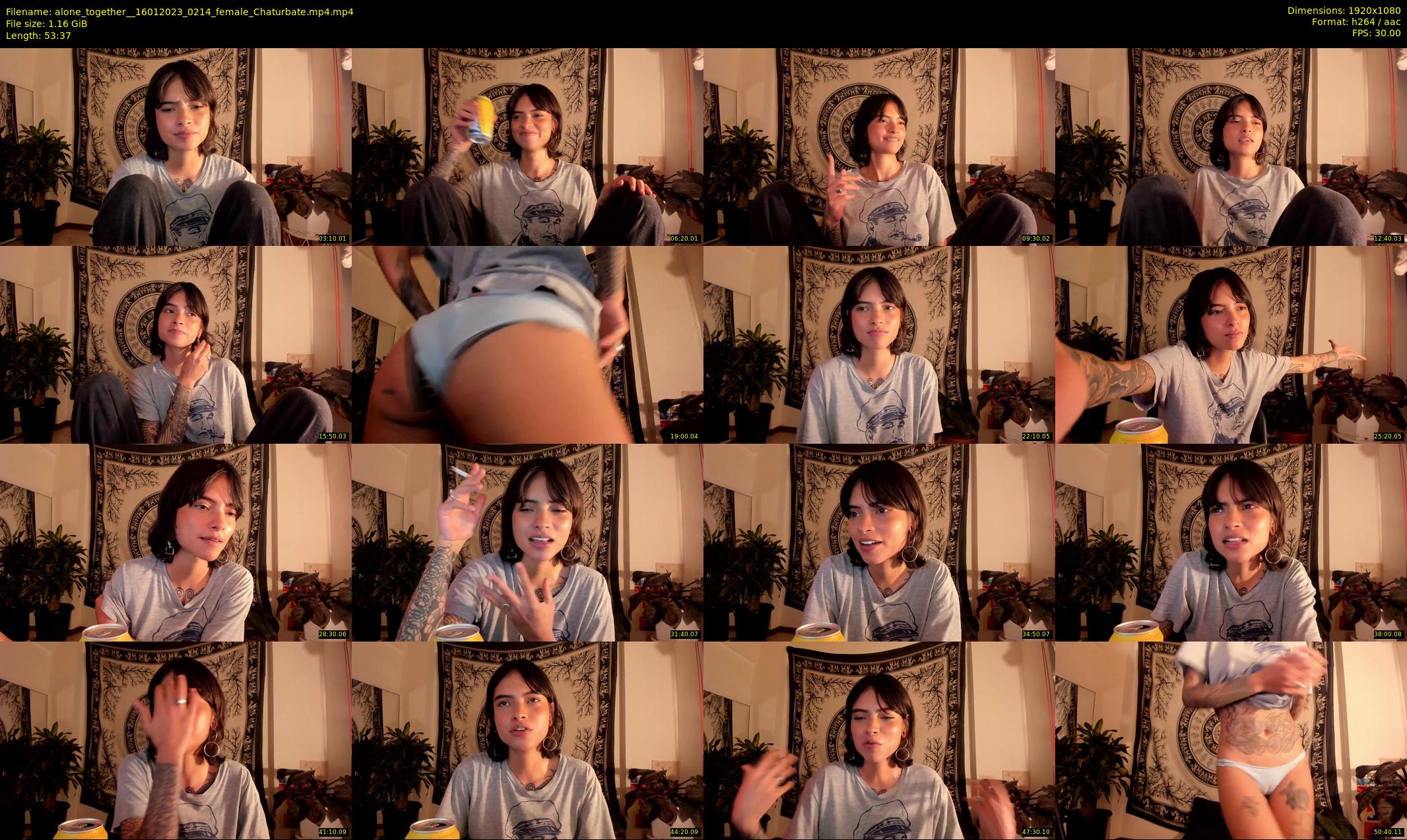 alone_together_ — 54 minute Chaturbate female cam show recording, 1080p, Jan 16, 2023