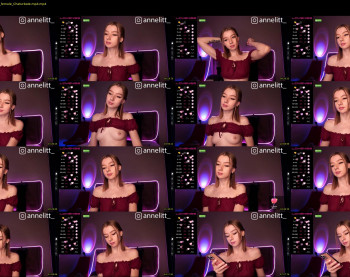 annelitt — 54 minute Chaturbate female cam show recording, 1080p, Jan 15, 2023
