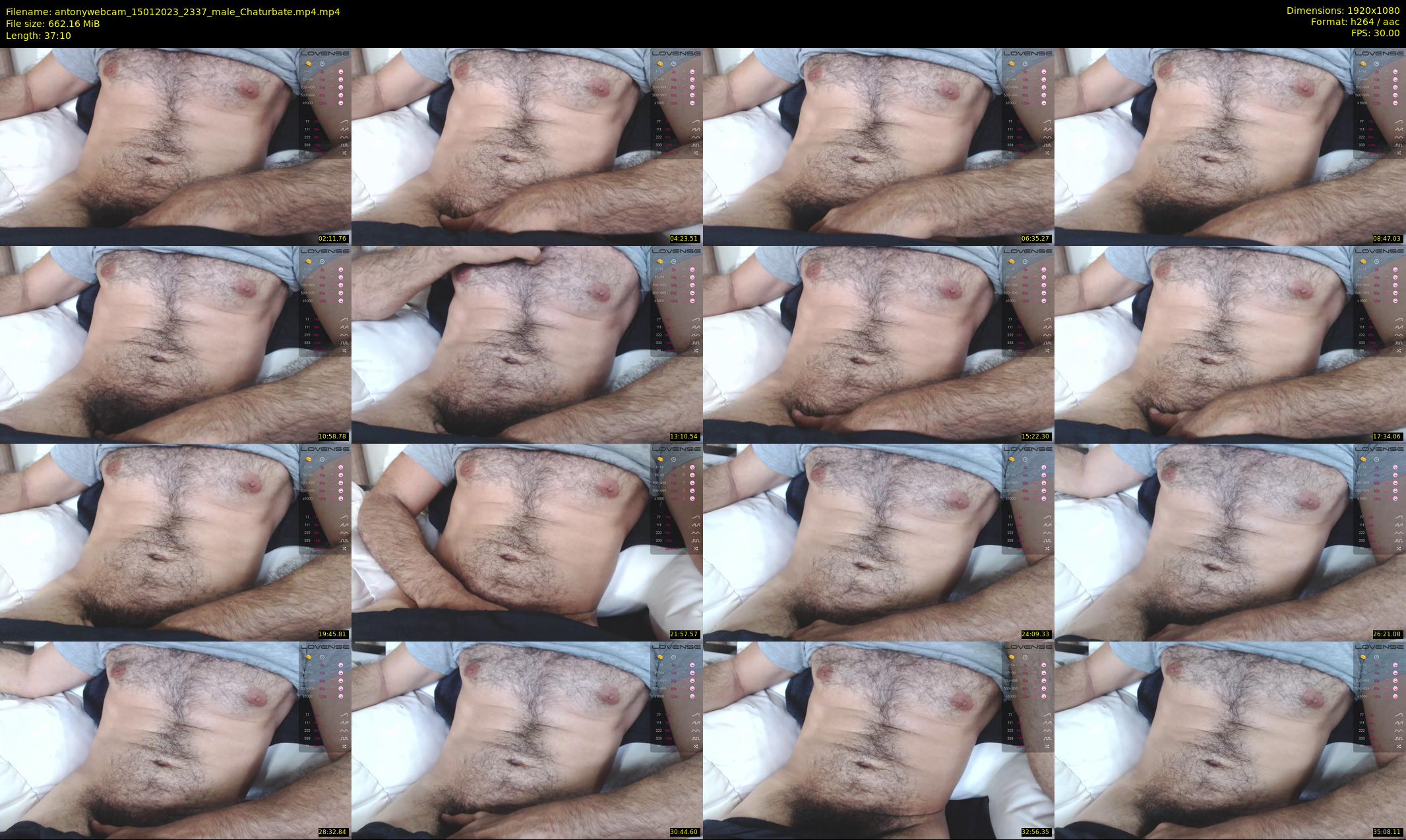 antonywebcam — 38 minute Chaturbate male cam show recording, 1080p, Jan 15, 2023