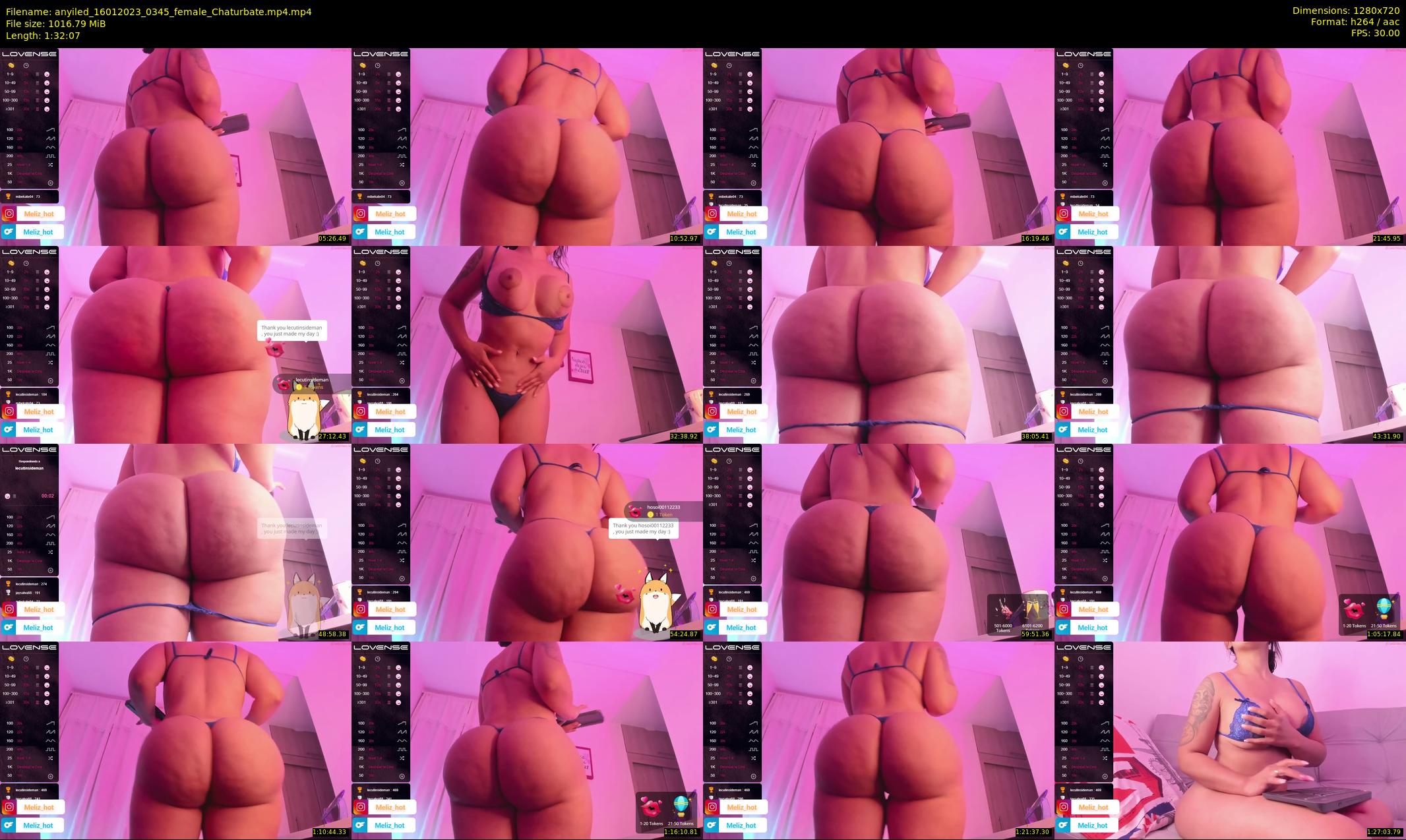 anyiled — 93 minute Chaturbate female cam show recording, 720p, Jan 16, 2023