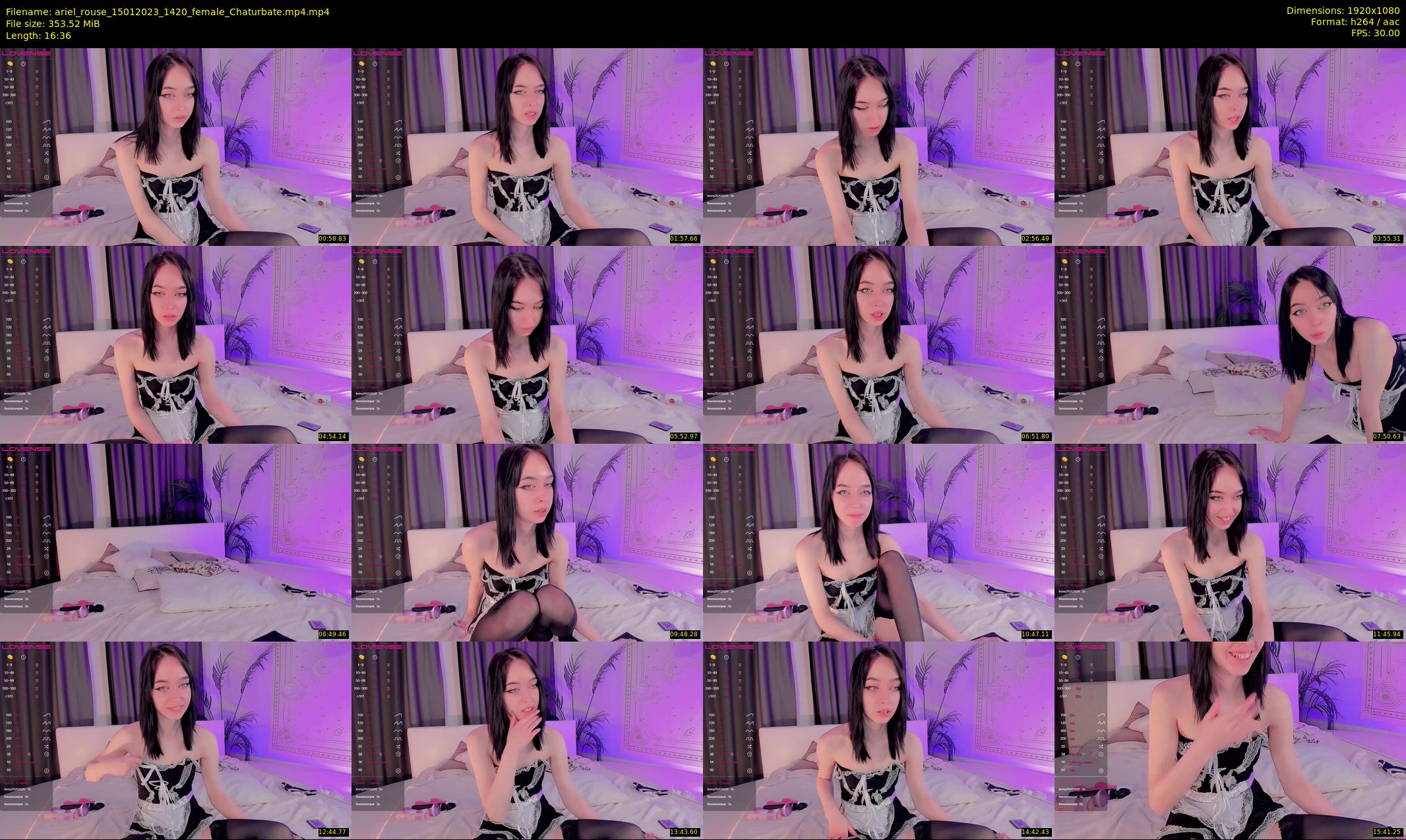 ariel_rouse — 17 minute Chaturbate female cam show recording, 1080p, Jan 15, 2023