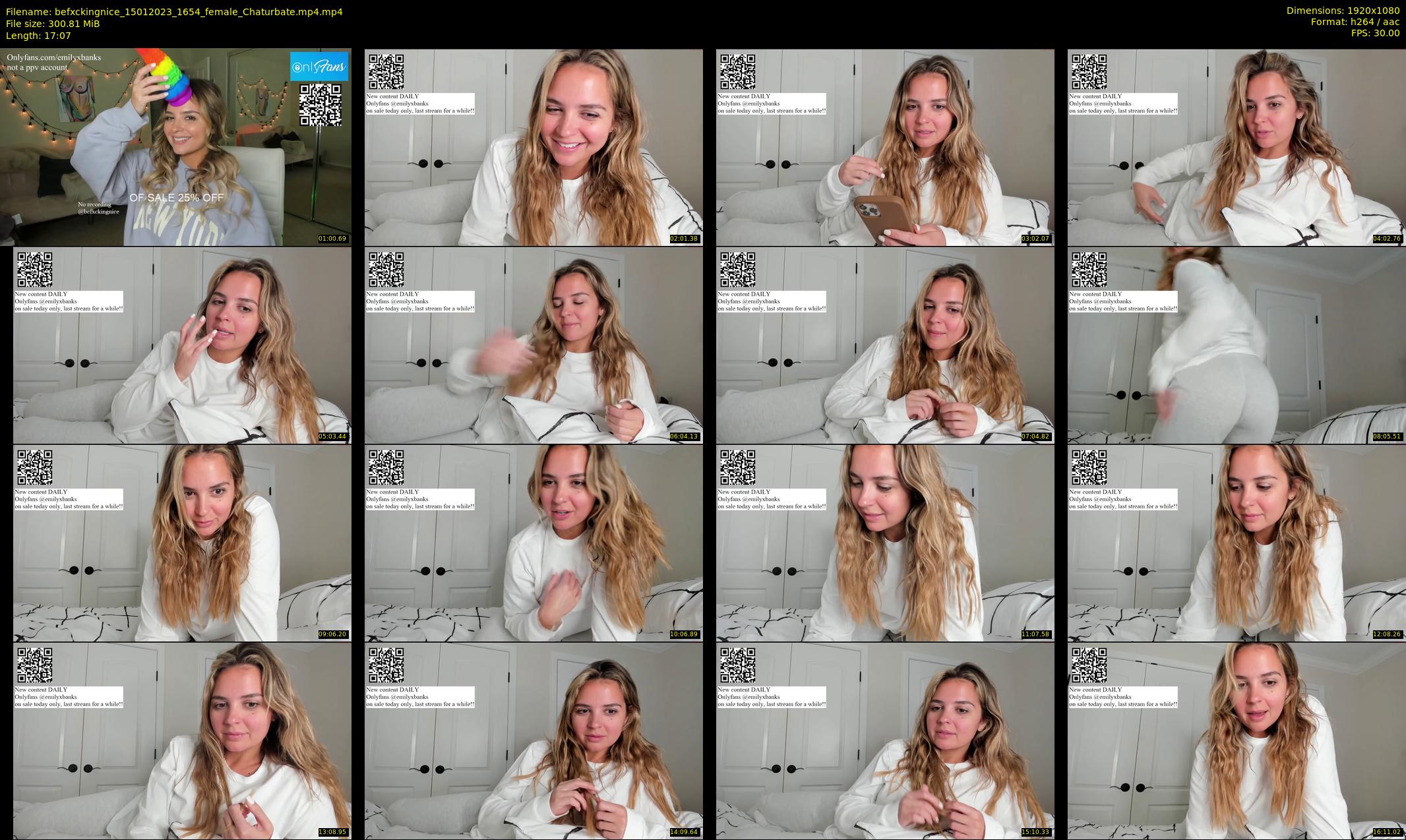 befxckingnice — 18 minute Chaturbate female cam show recording, 1080p, Jan 15, 2023