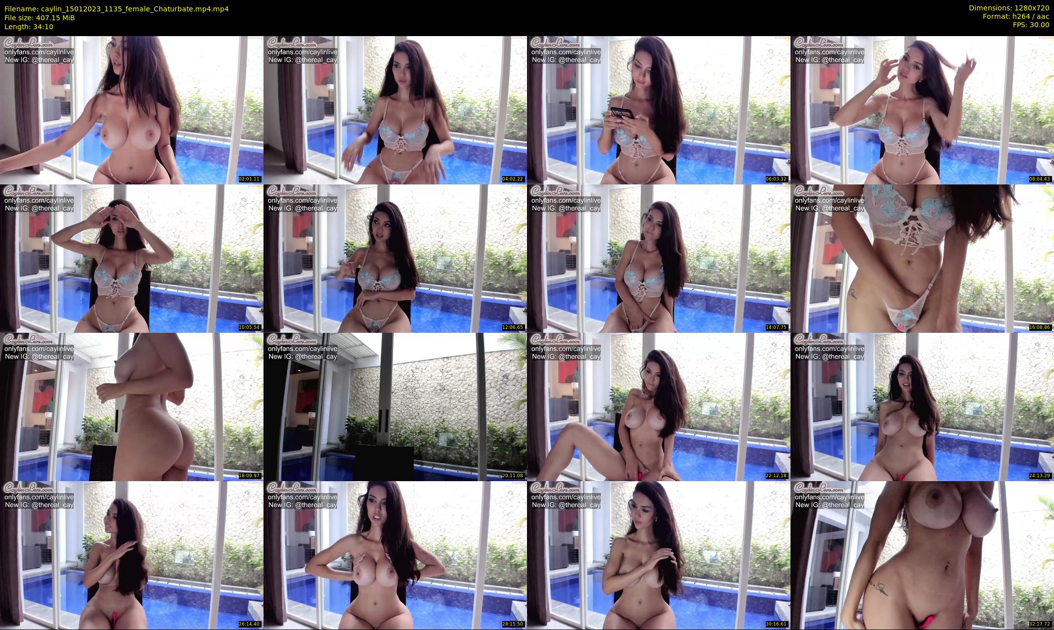 caylin — 35 minute Chaturbate female cam show recording, 720p, Jan 15, 2023