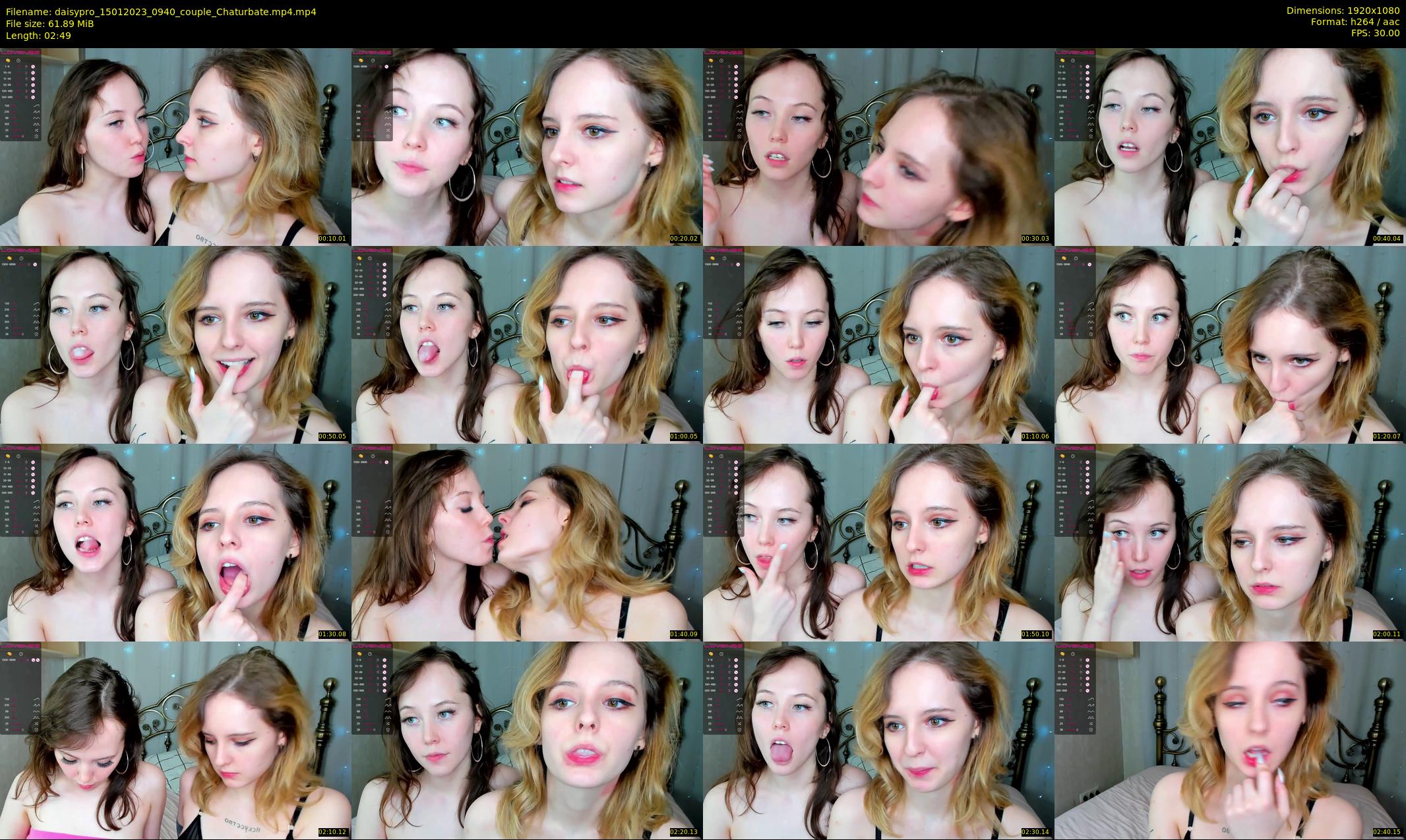 daisypro — 3 minute Chaturbate couple cam show recording, 1080p, Jan 15, 2023