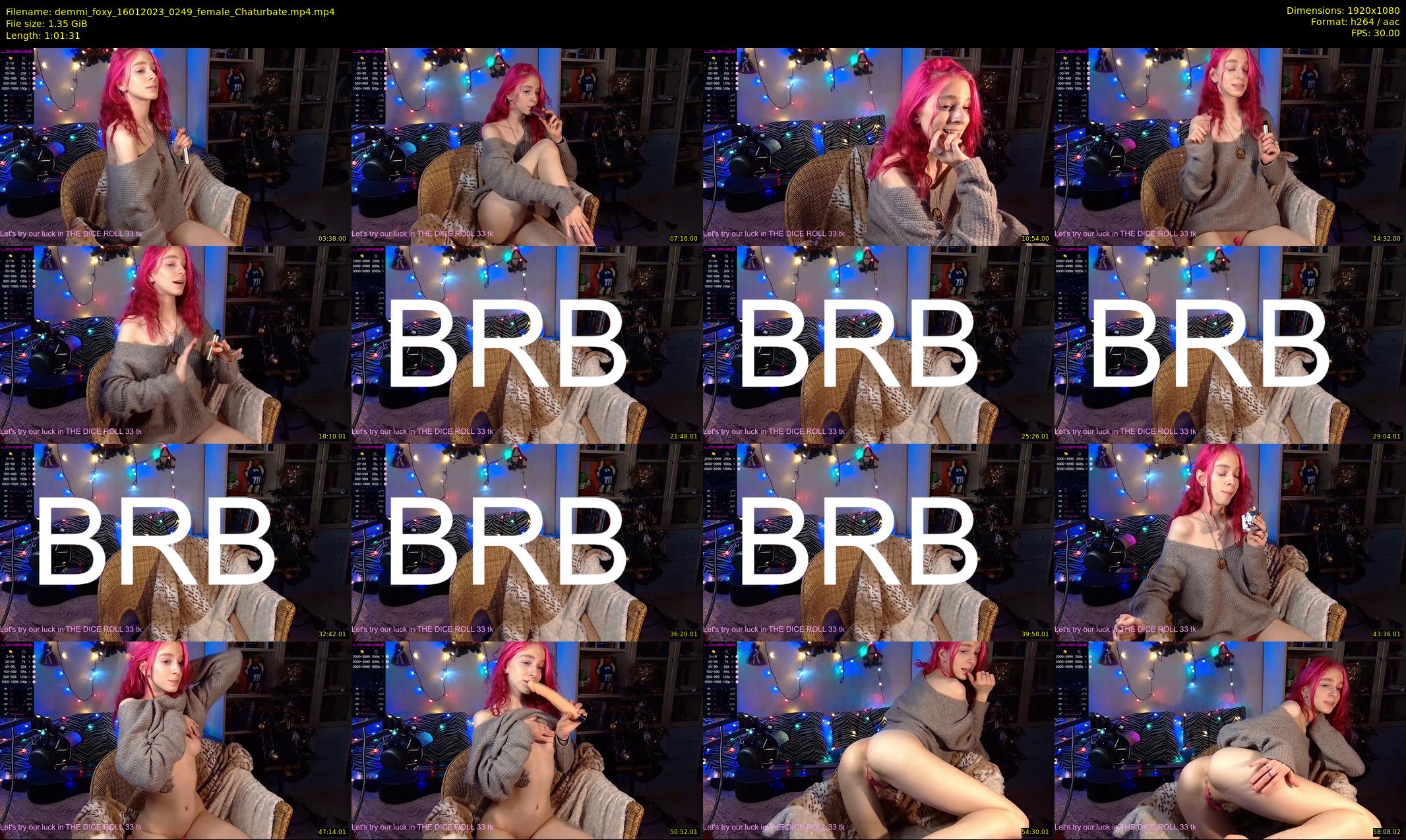 demmi_foxy — 62 minute Chaturbate couple cam show recording, 1080p, Jan 16, 2023