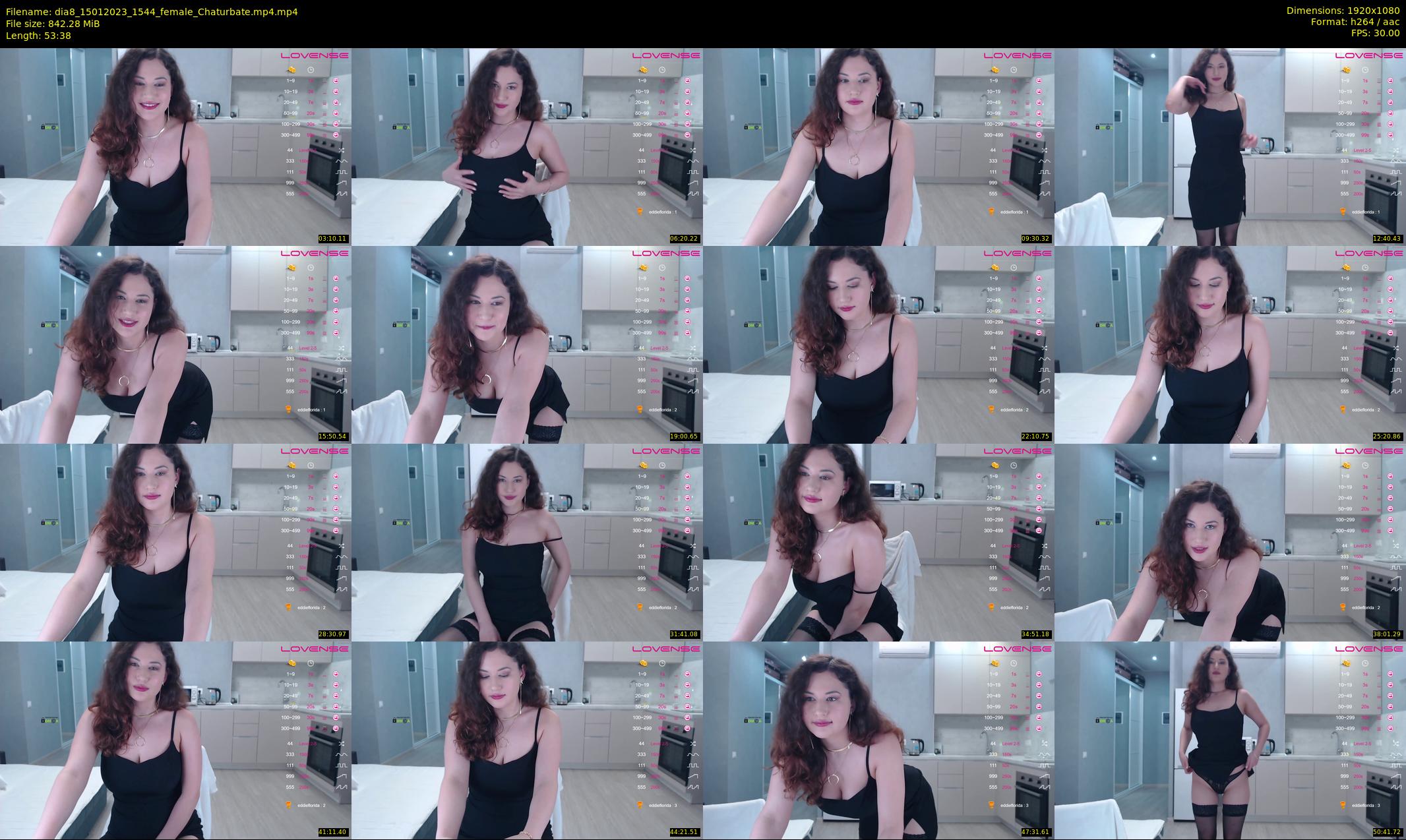 dia8 — 54 minute Chaturbate female cam show recording, 1080p, Jan 15, 2023