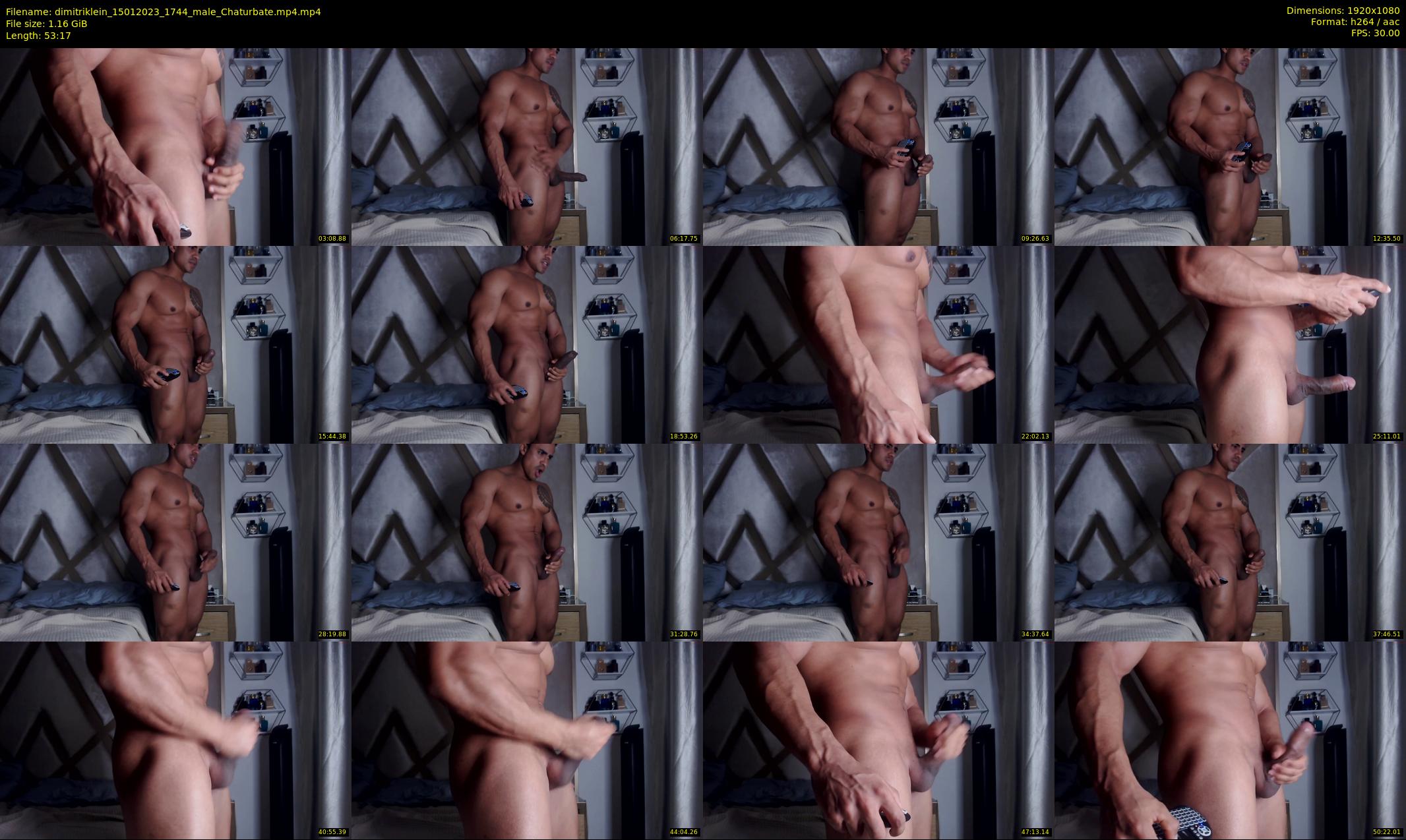 dimitriklein — 54 minute Chaturbate male cam show recording, 1080p, Jan 15, 2023