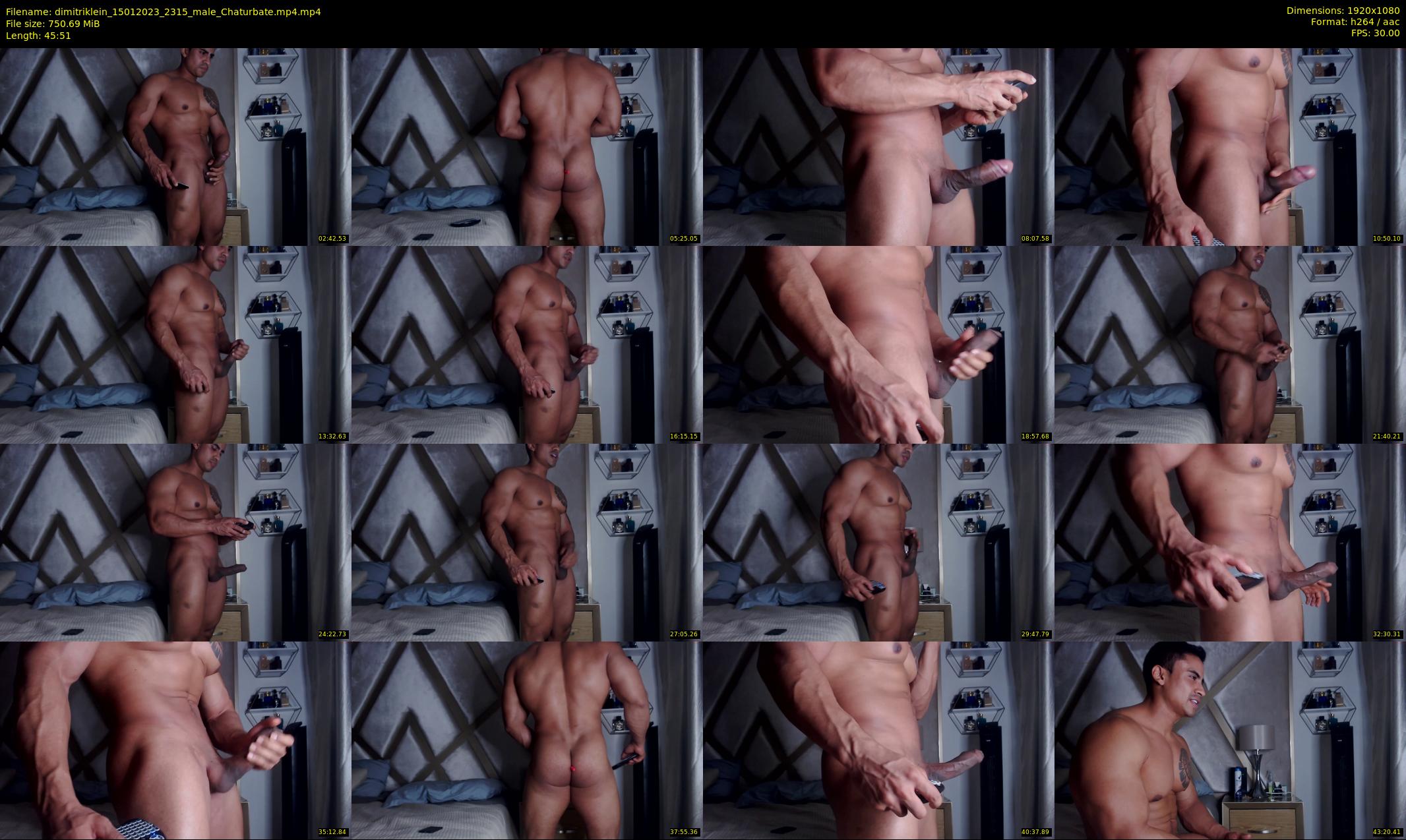 dimitriklein — 46 minute Chaturbate male cam show recording, 1080p, Jan 15, 2023
