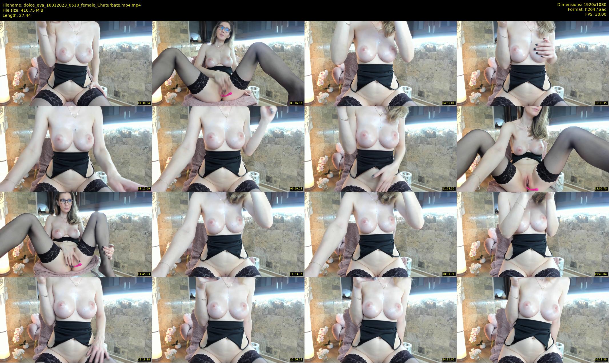 dolce_eva — 28 minute Chaturbate female cam show recording, 1080p, Jan 16, 2023