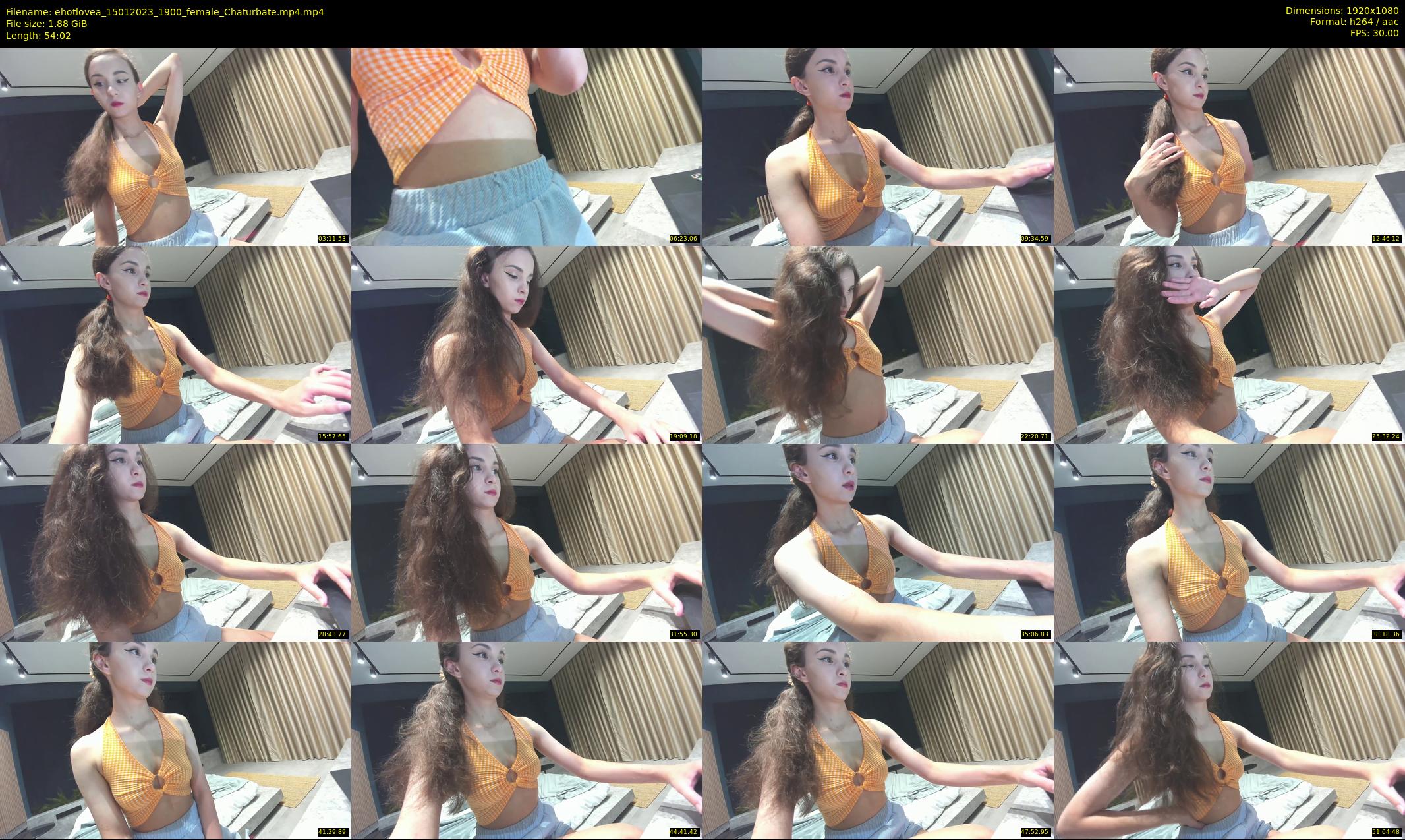 ehotlovea — 55 minute Chaturbate female cam show recording, 1080p, Jan 15, 2023