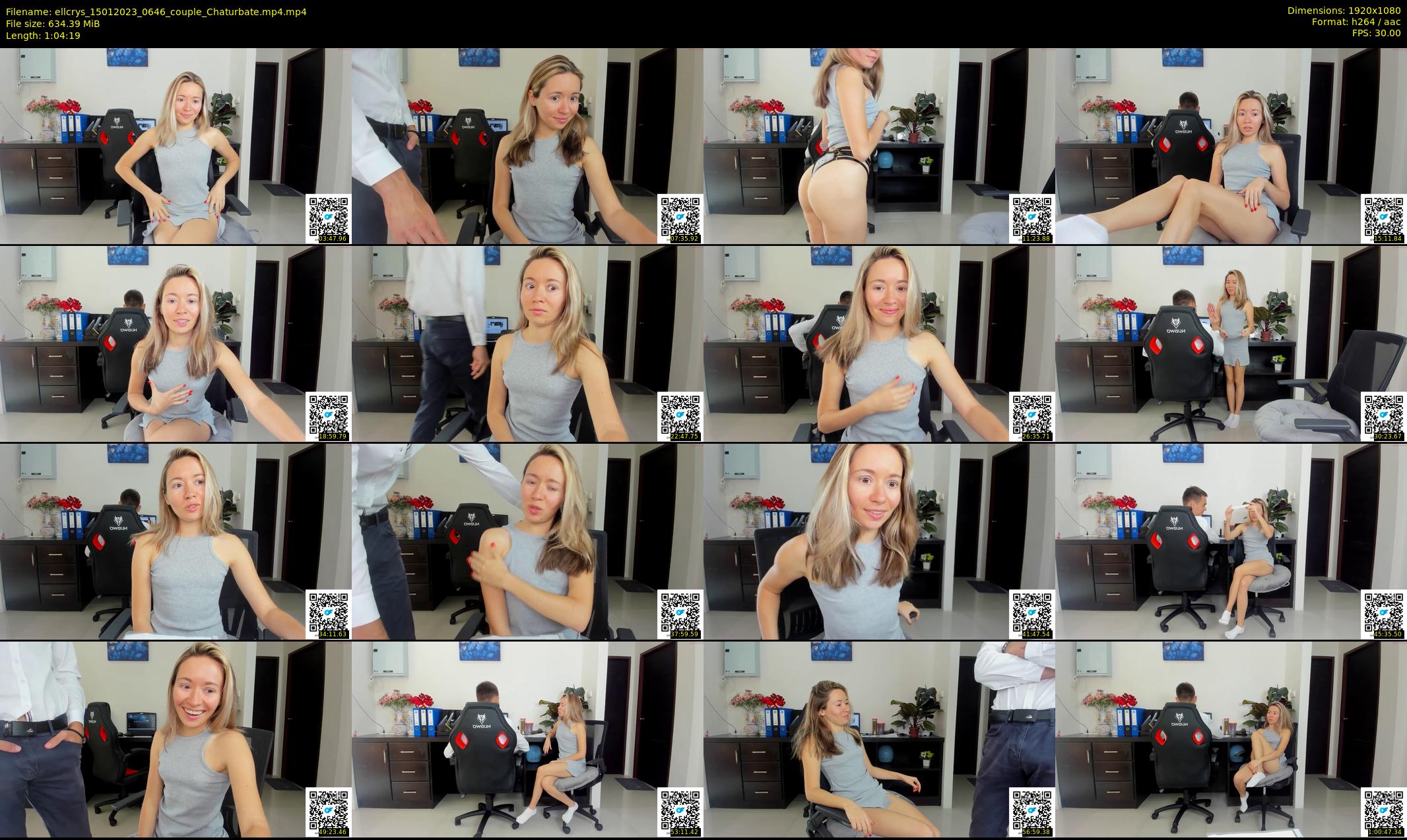 ellcrys — 65 minute Chaturbate couple cam show recording, 1080p, Jan 15, 2023