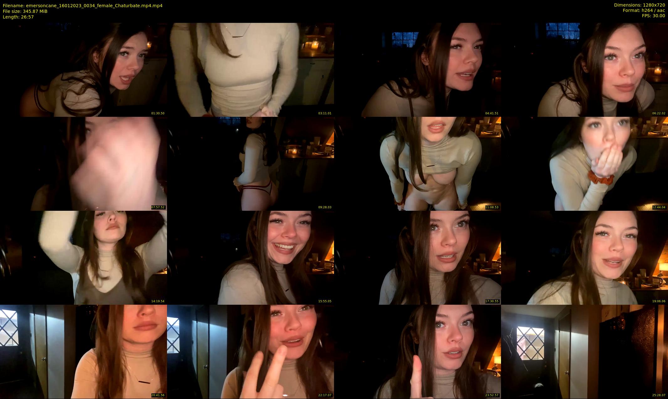emersoncane — 27 minute Chaturbate female cam show recording, 720p, Jan 16, 2023