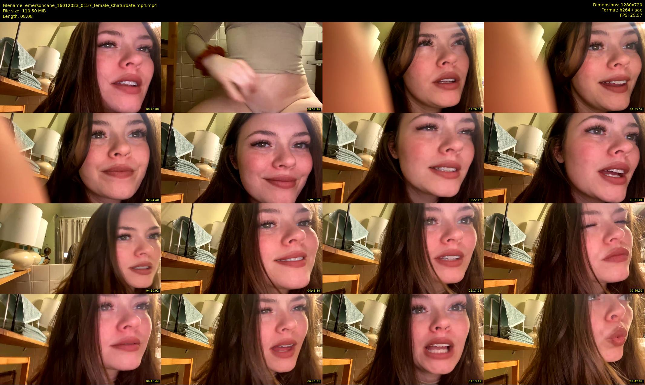 emersoncane — 9 minute Chaturbate female cam show recording, 720p, Jan 16, 2023