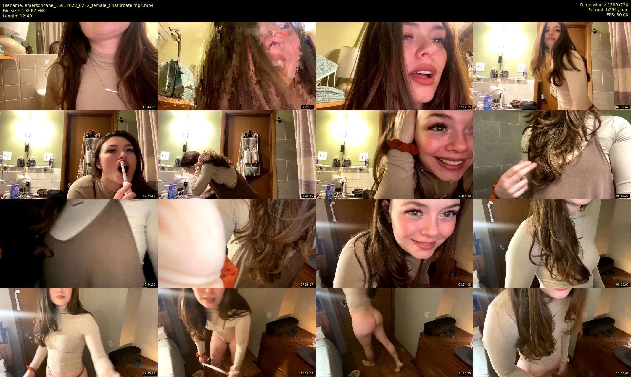 emersoncane — 13 minute Chaturbate female cam show recording, 720p, Jan 16, 2023