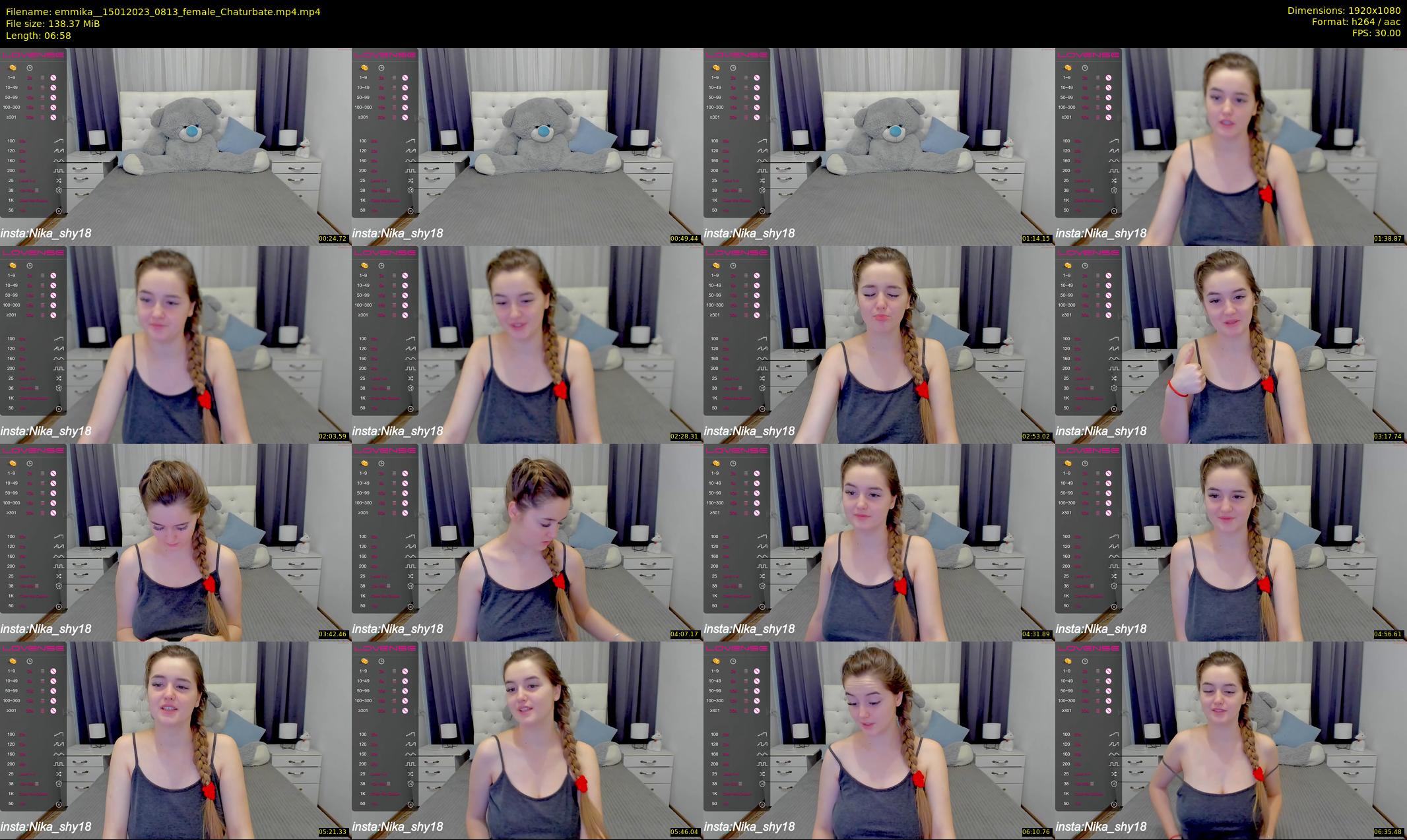emmika_ — 7 minute Chaturbate female cam show recording, 1080p, Jan 15, 2023