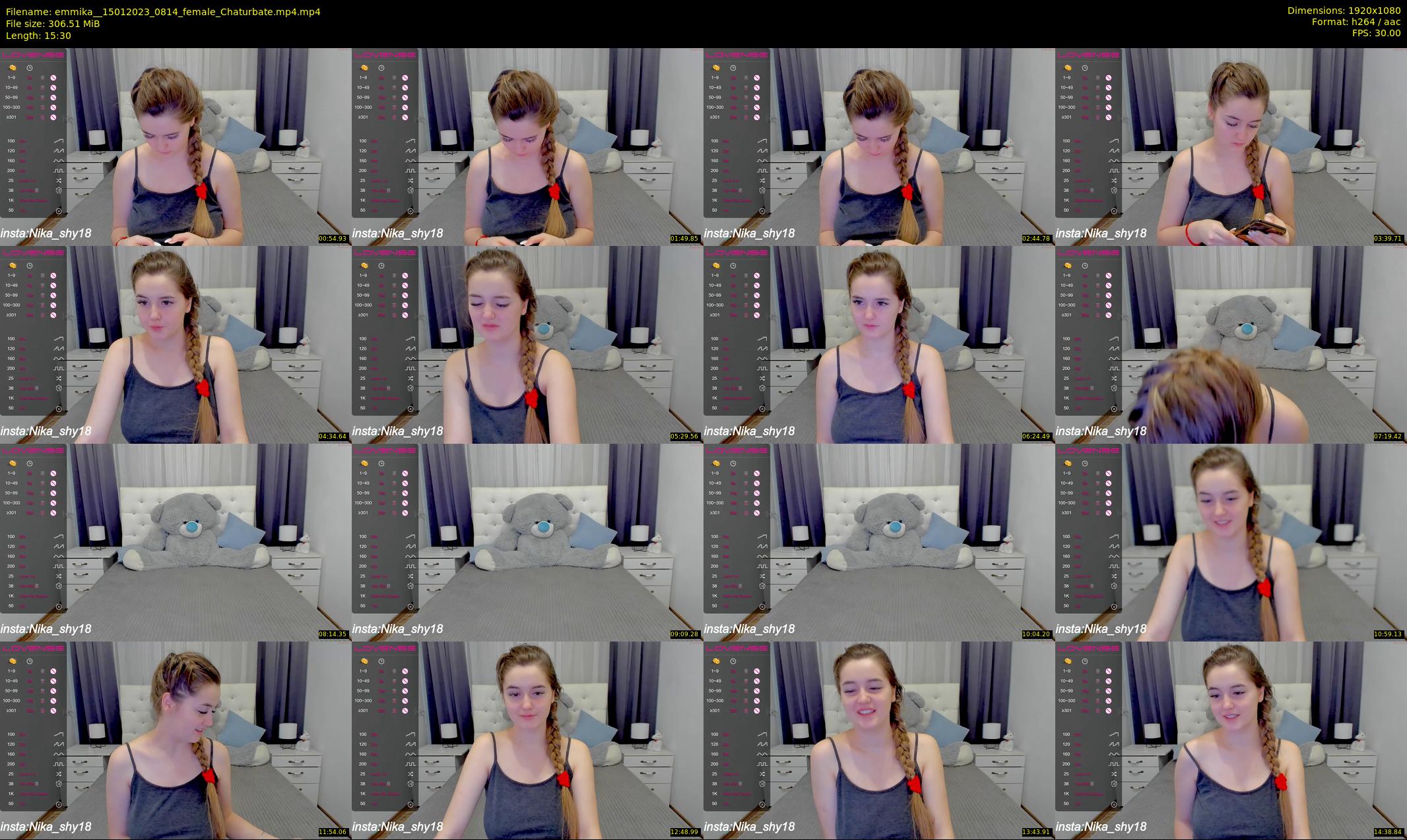 emmika_ — 16 minute Chaturbate female cam show recording, 1080p, Jan 15, 2023
