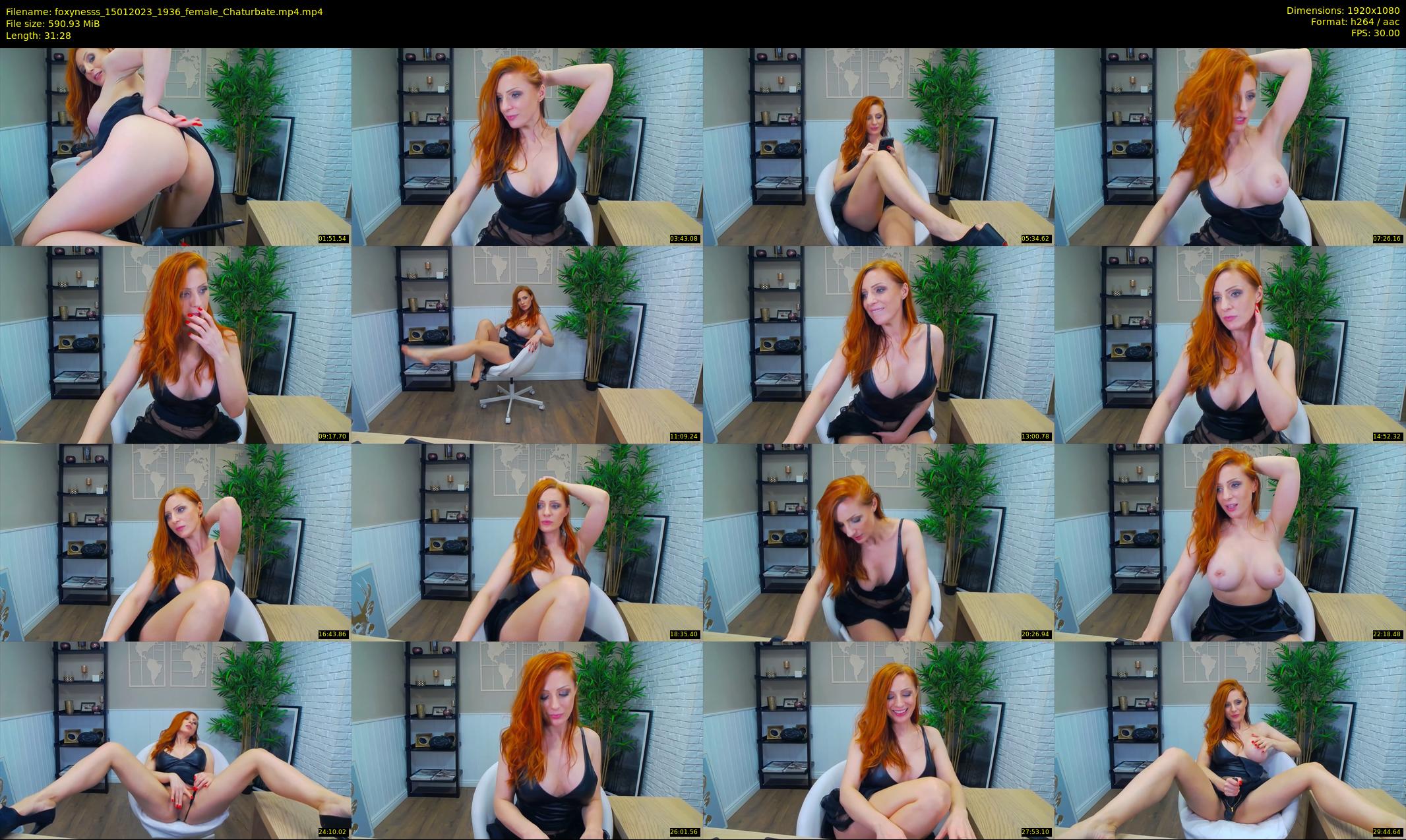 foxynesss — 32 minute Chaturbate female cam show recording, 1080p, Jan 15, 2023