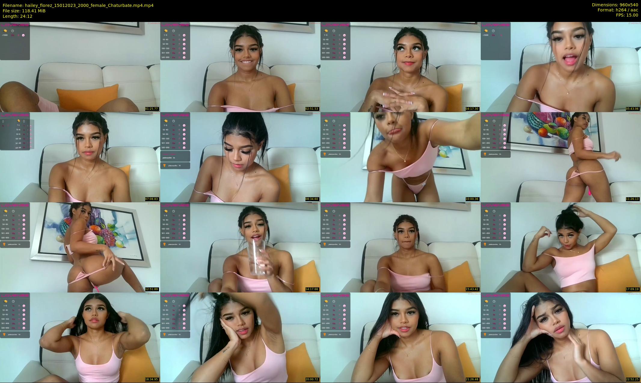 hailey_florez — 25 minute Chaturbate female cam show recording, 480p, Jan 15, 2023