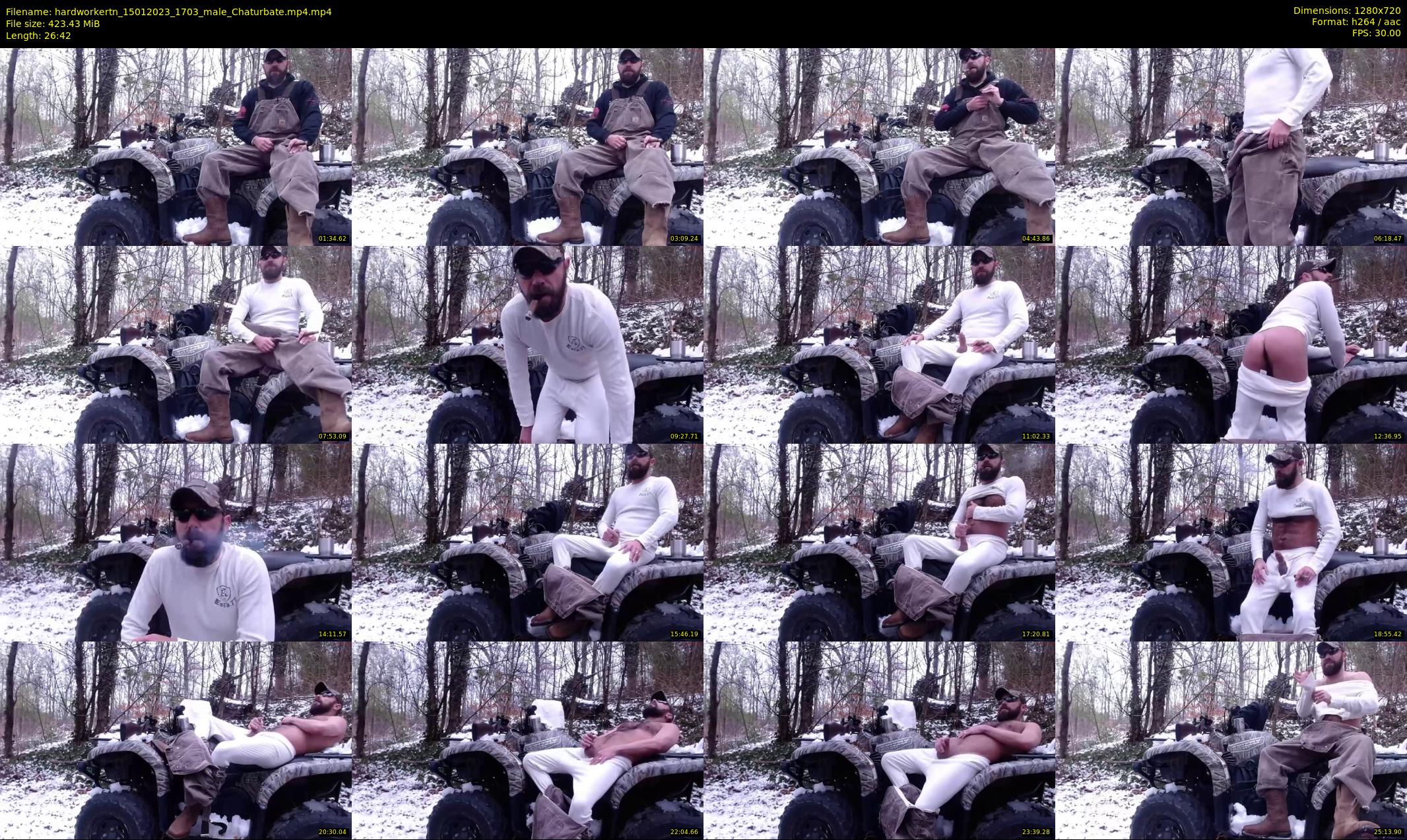 hardworkertn — 27 minute Chaturbate male cam show recording, 720p, Jan 15, 2023