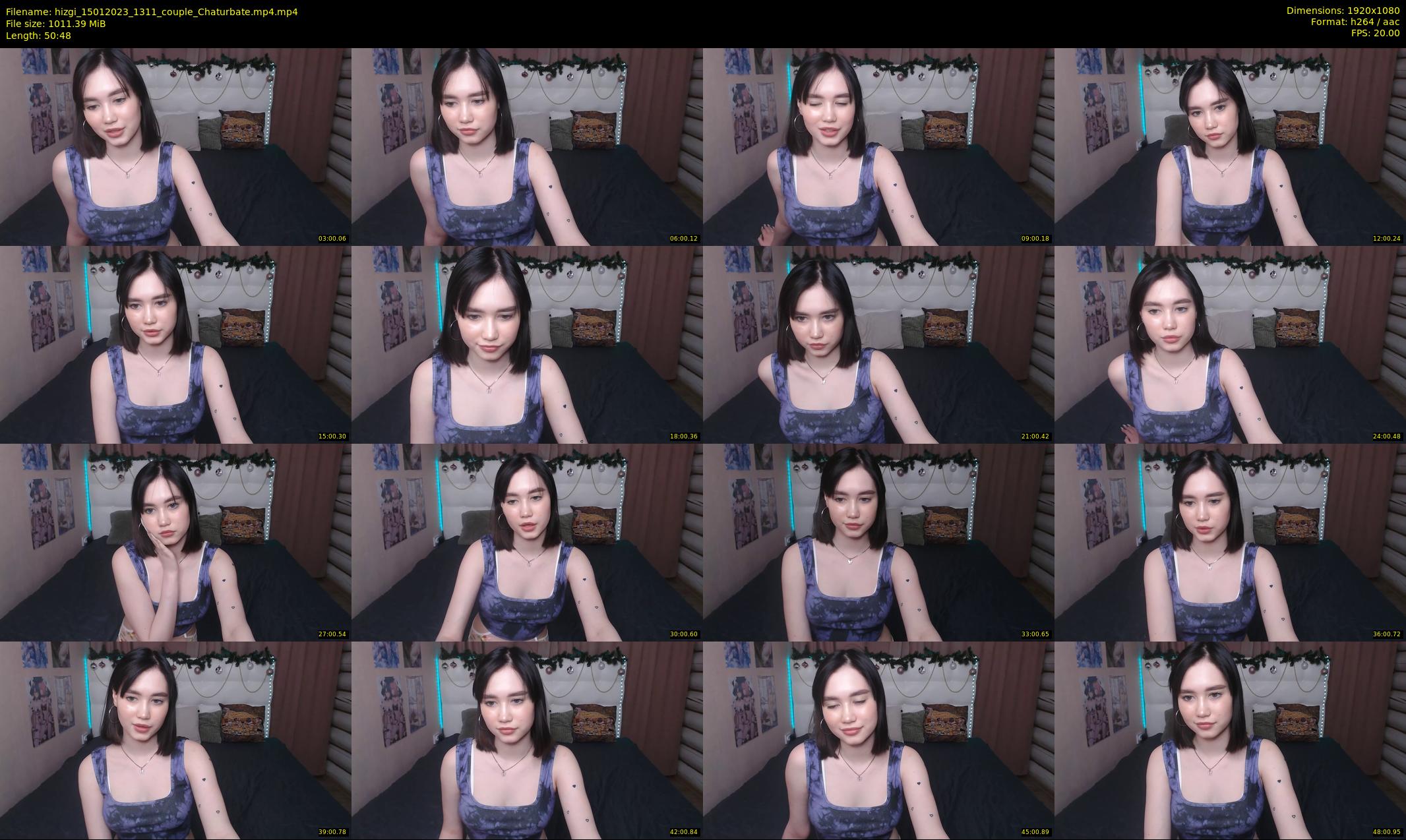 hizgi — 51 minute Chaturbate couple cam show recording, 1080p, Jan 15, 2023