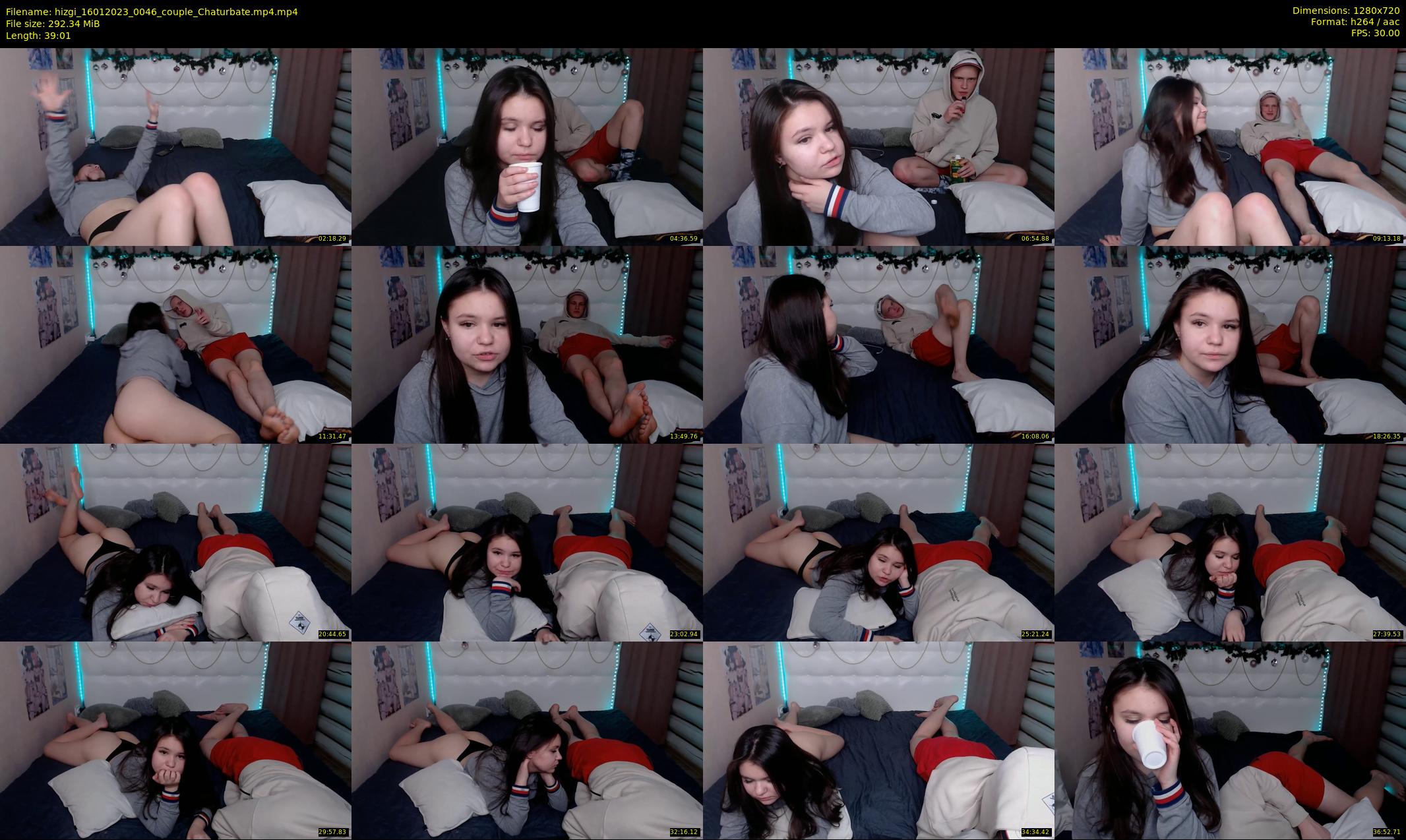 hizgi — 40 minute Chaturbate couple cam show recording, 720p, Jan 16, 2023