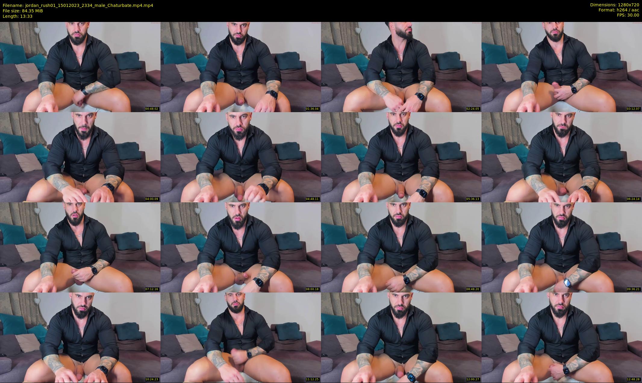 jordan_rush01 — 14 minute Chaturbate male cam show recording, 720p, Jan 15, 2023