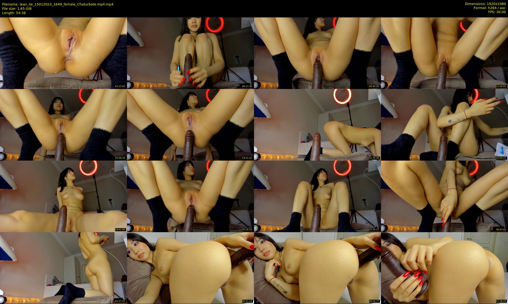 lean_lie — 55 minute Chaturbate female cam show recording, 1080p, Jan 15, 2023